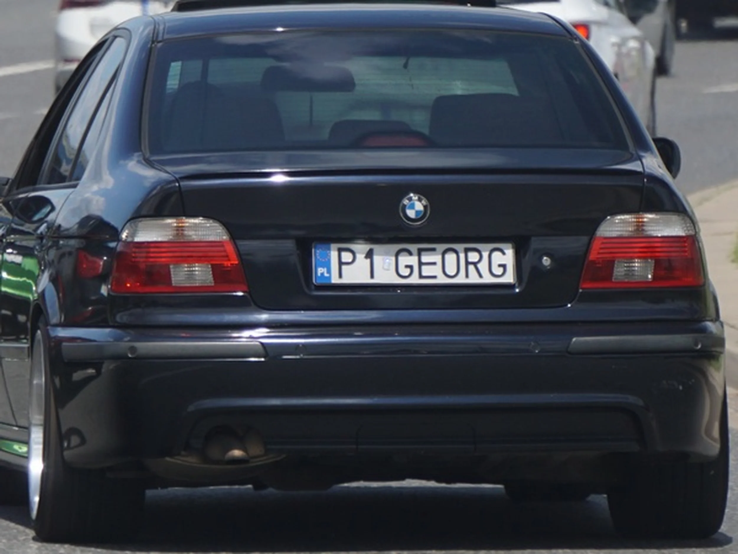 Fajny numer, blacha P1 GEORG