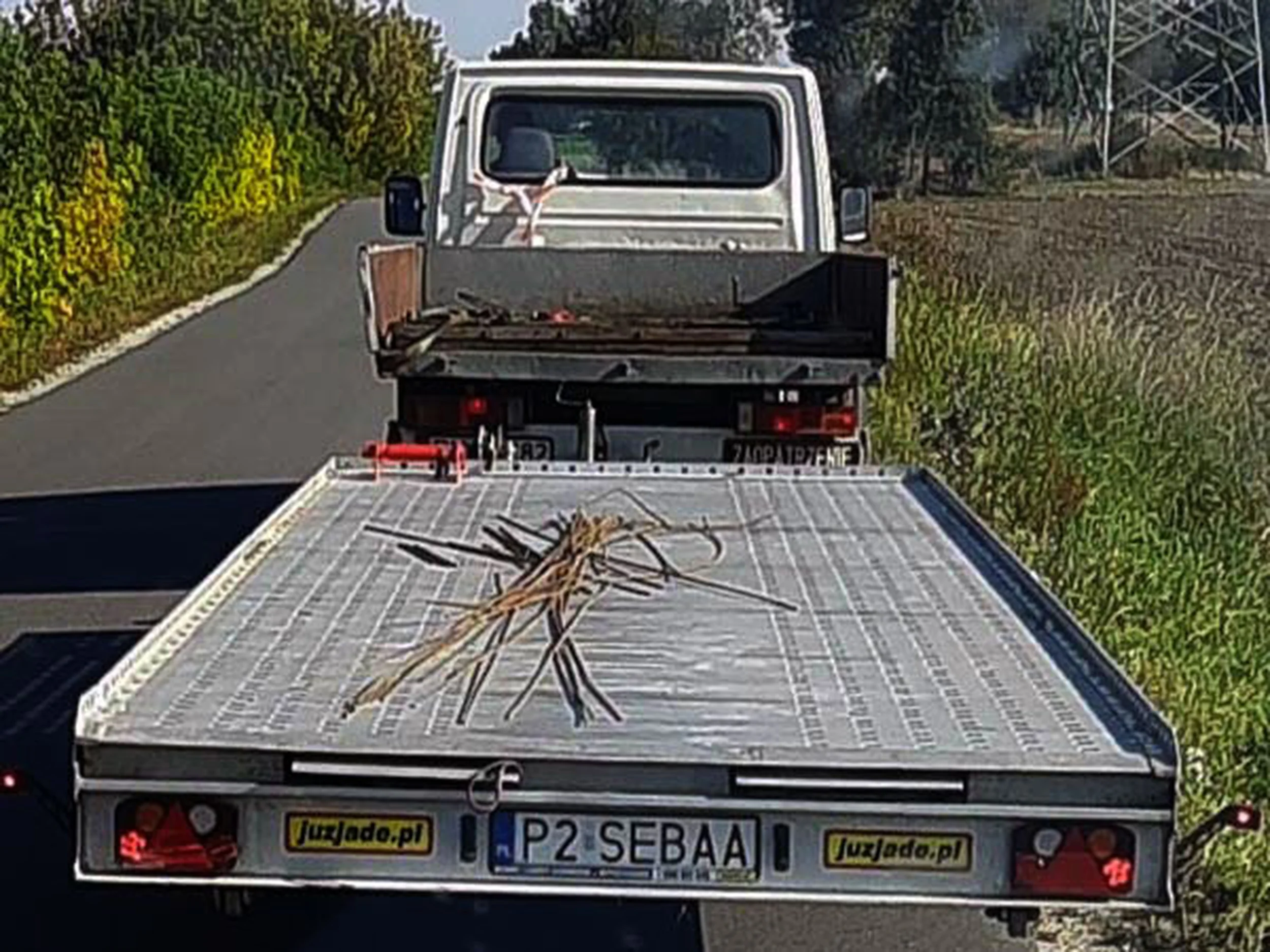 Fajny numer, blacha P2 SEBAA