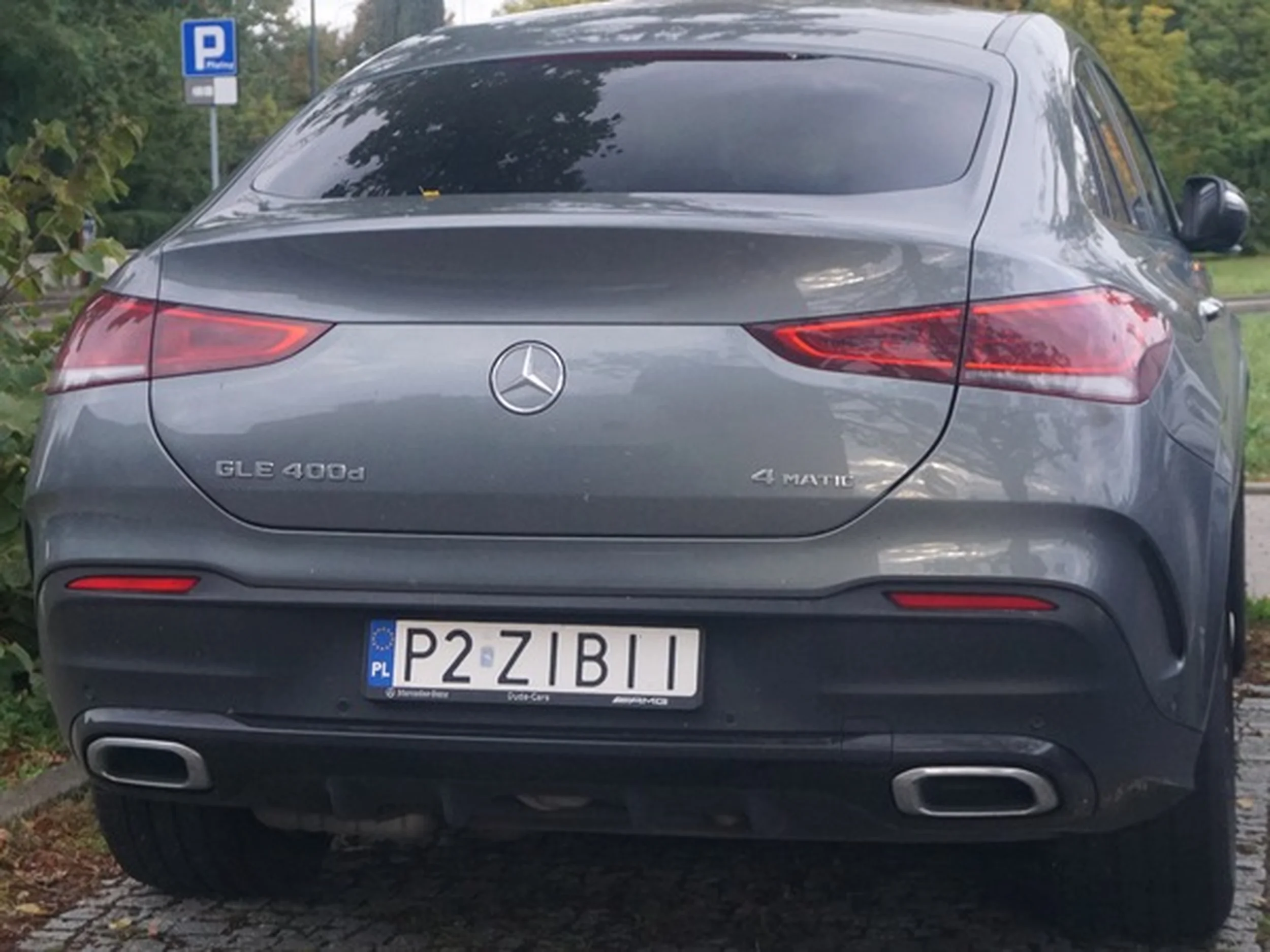 Fajny numer, blacha P2 ZIBII