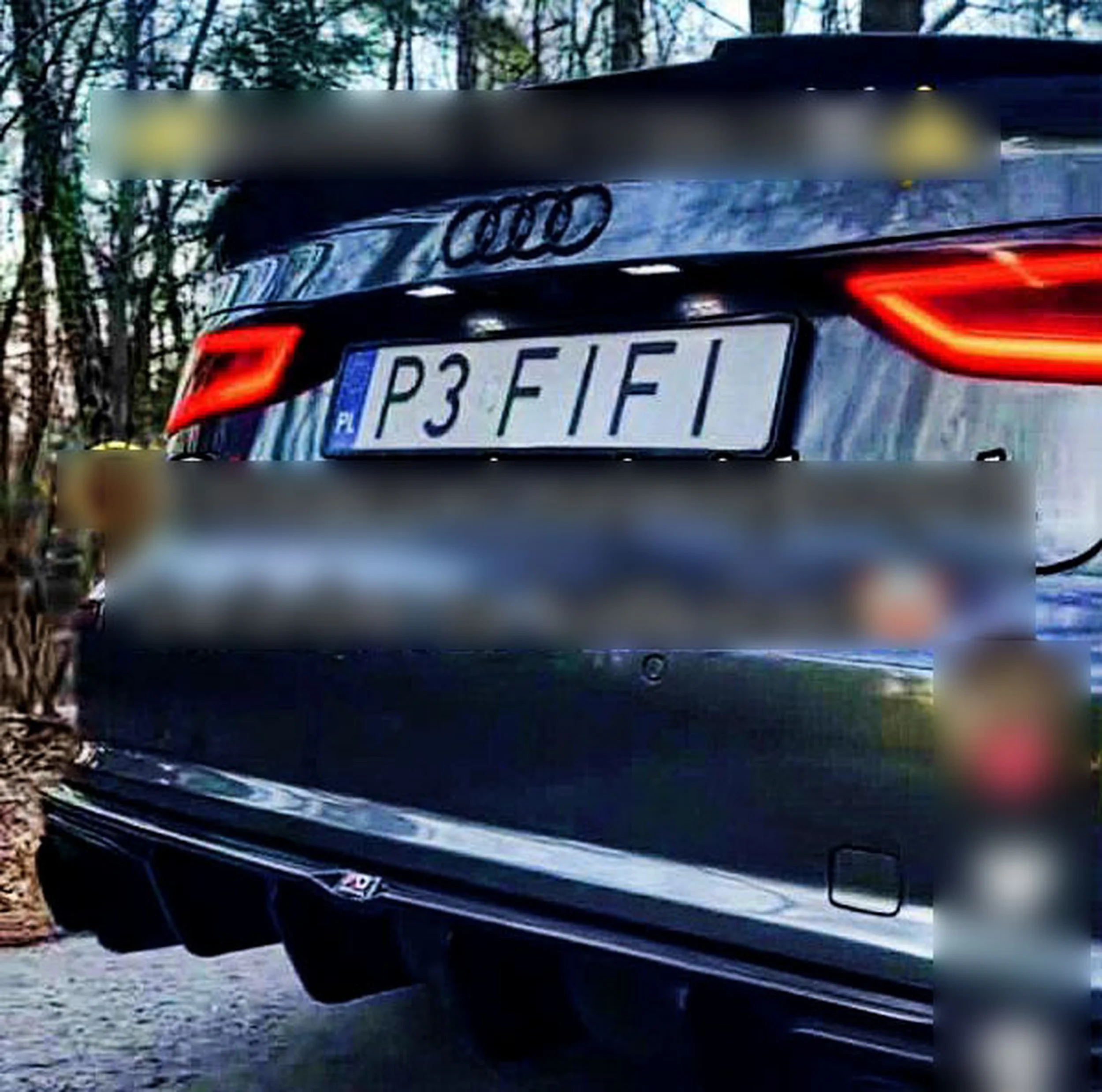 Fajny numer, blacha P3 FIFI