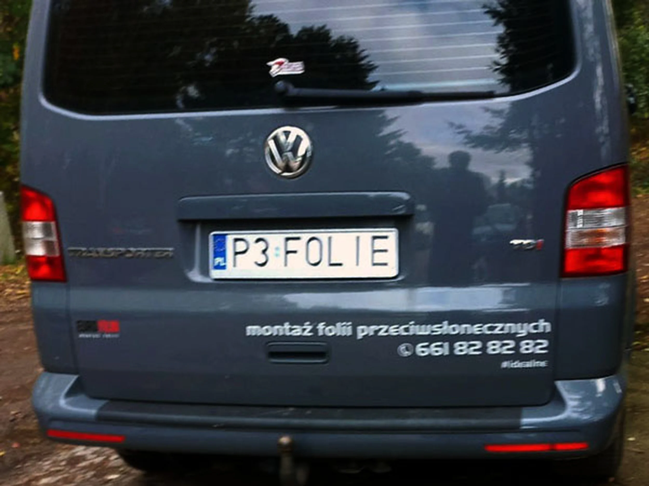 Fajny numer, blacha P3 FOLIE