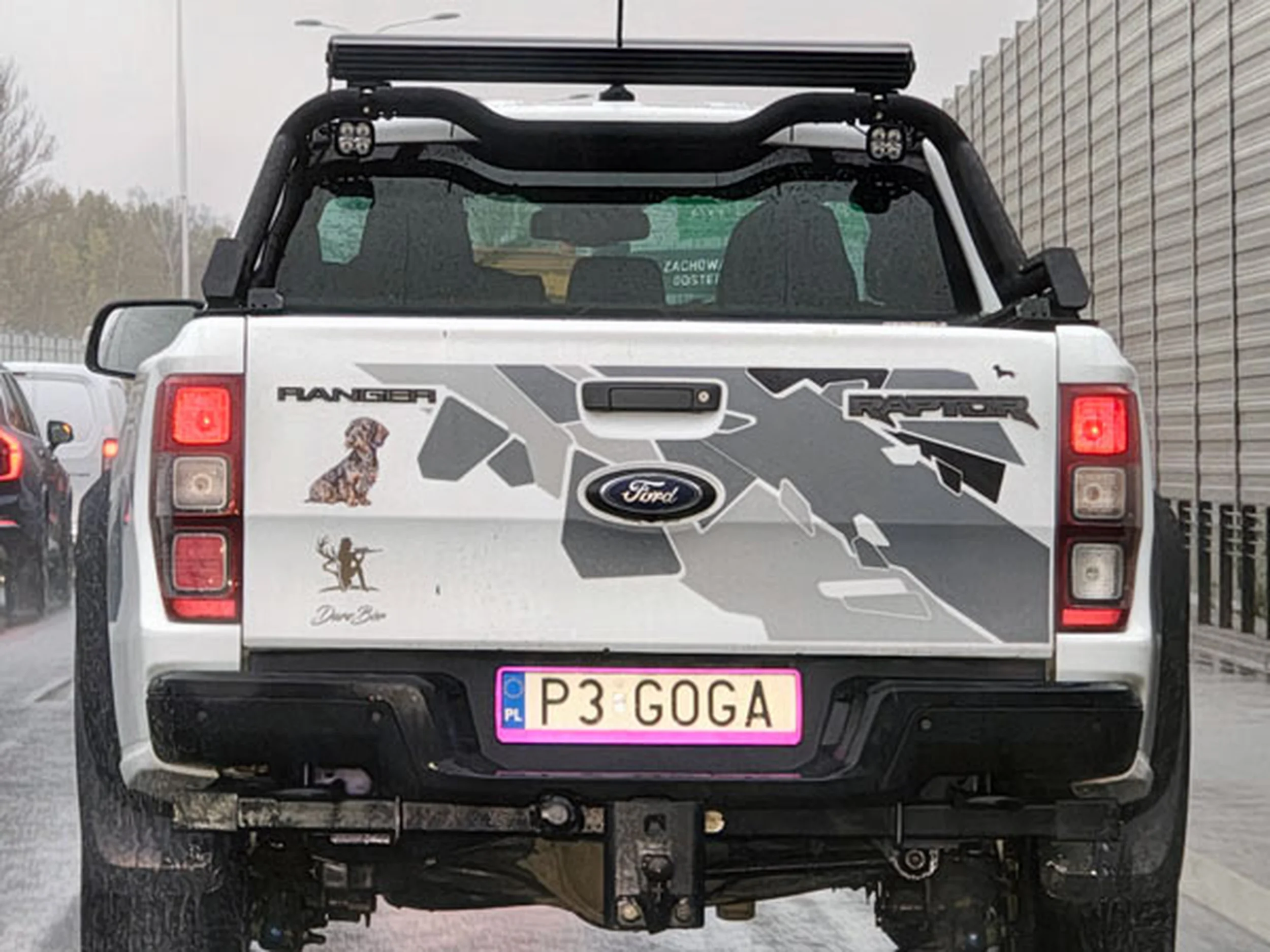 Fajny numer, blacha P3 GOGA