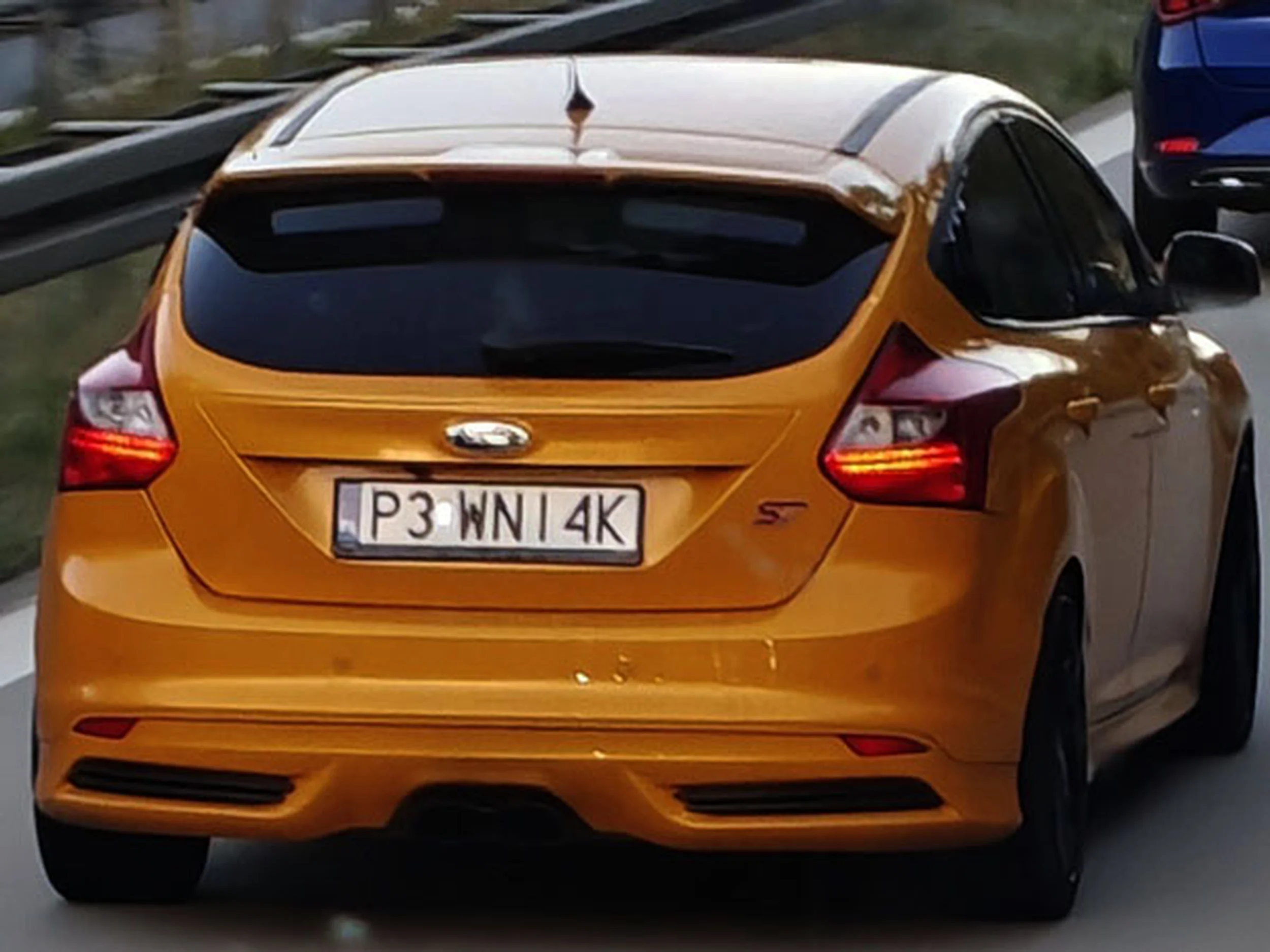 Fajny numer, blacha P3 WNI4K