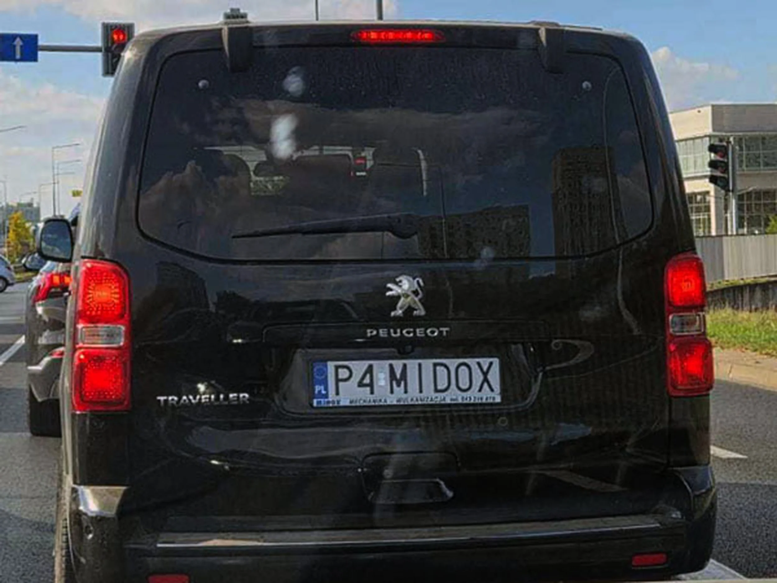 Fajny numer, blacha P4 MIDOX