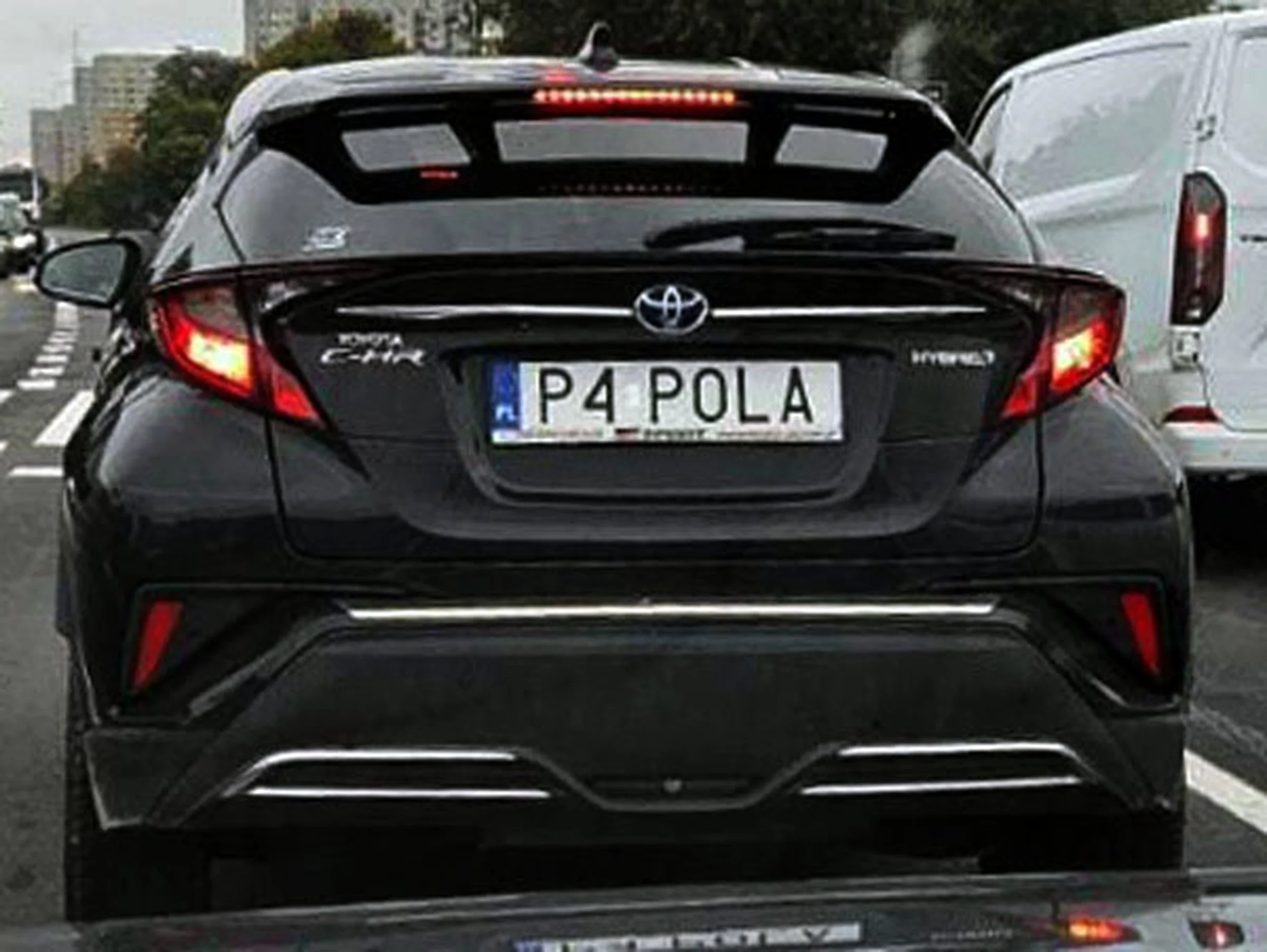 Fajny numer, blacha P4 POLA