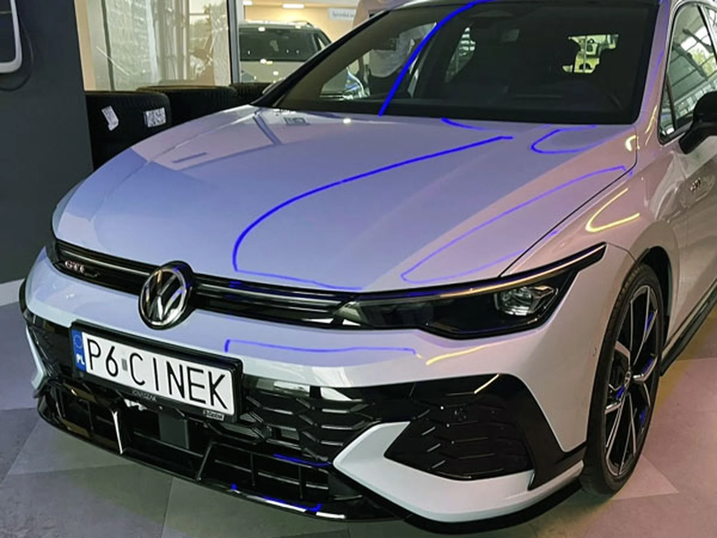 Fajny numer, blacha P6 CINEK