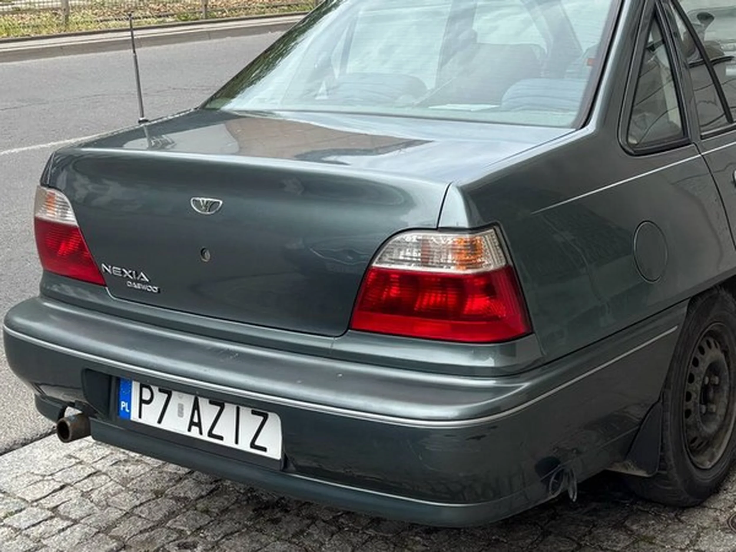 Fajny numer, blacha P7 AZIZ