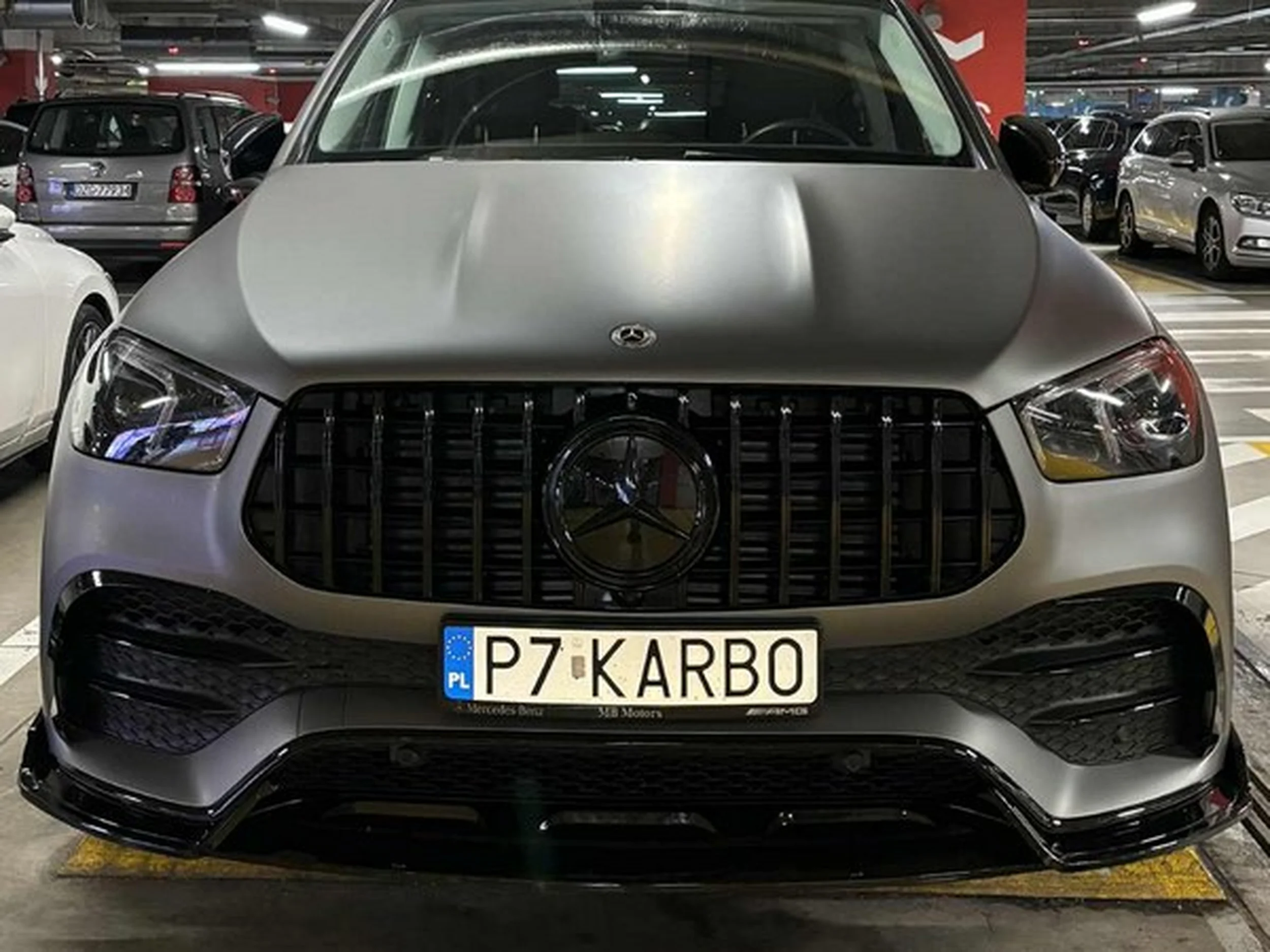 Fajny numer, blacha P7 KARBO