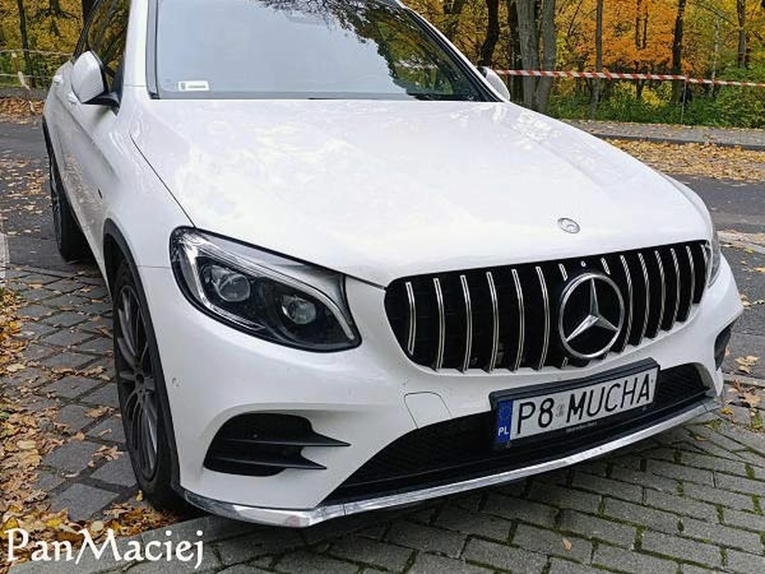 Fajny numer, blacha P8 MUCHA