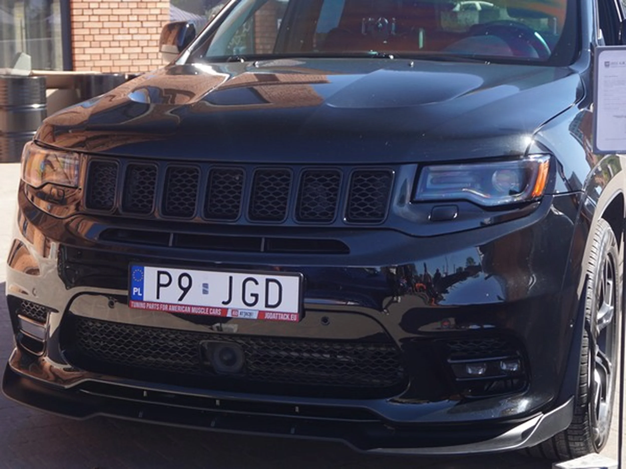 Fajny numer, blacha P9 JGD