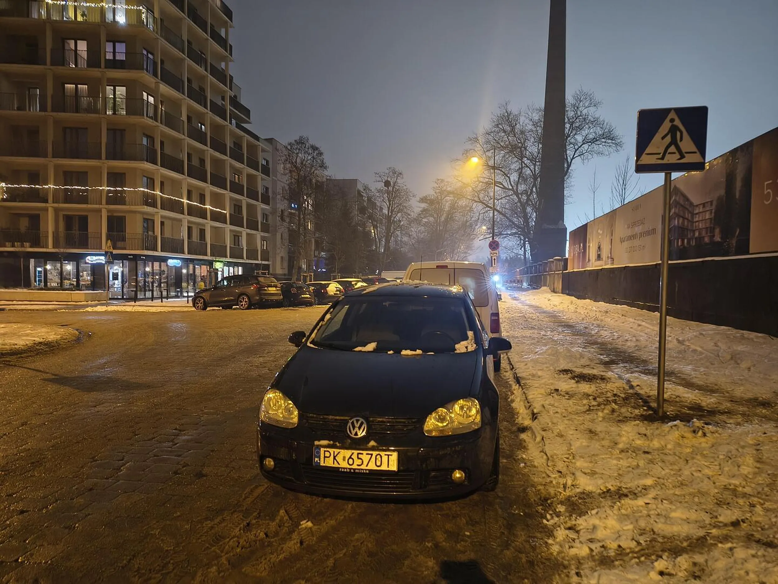 Parkowanie na przejściu dla pieszych