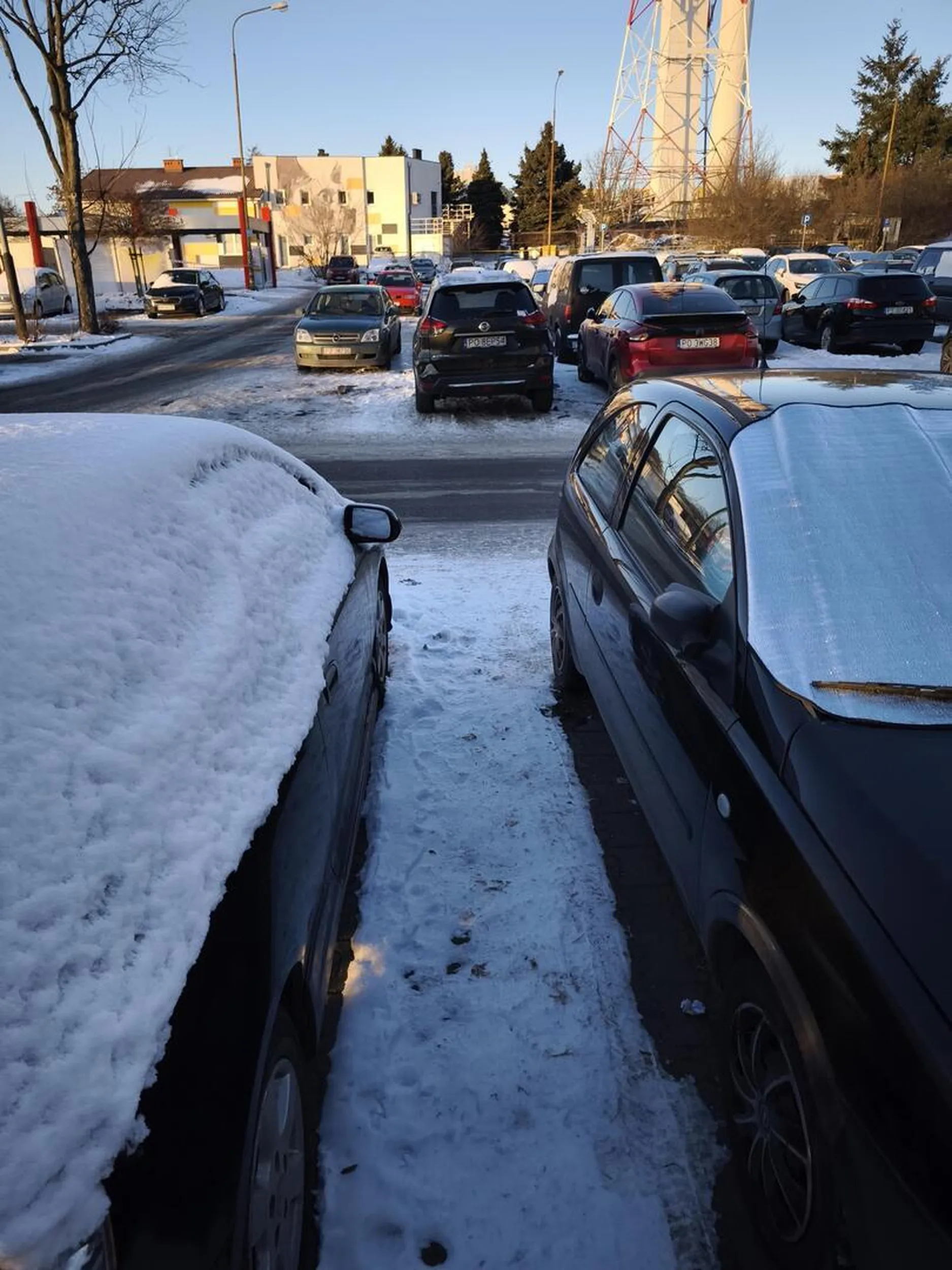 Parkowanie na skrzyzowaniu