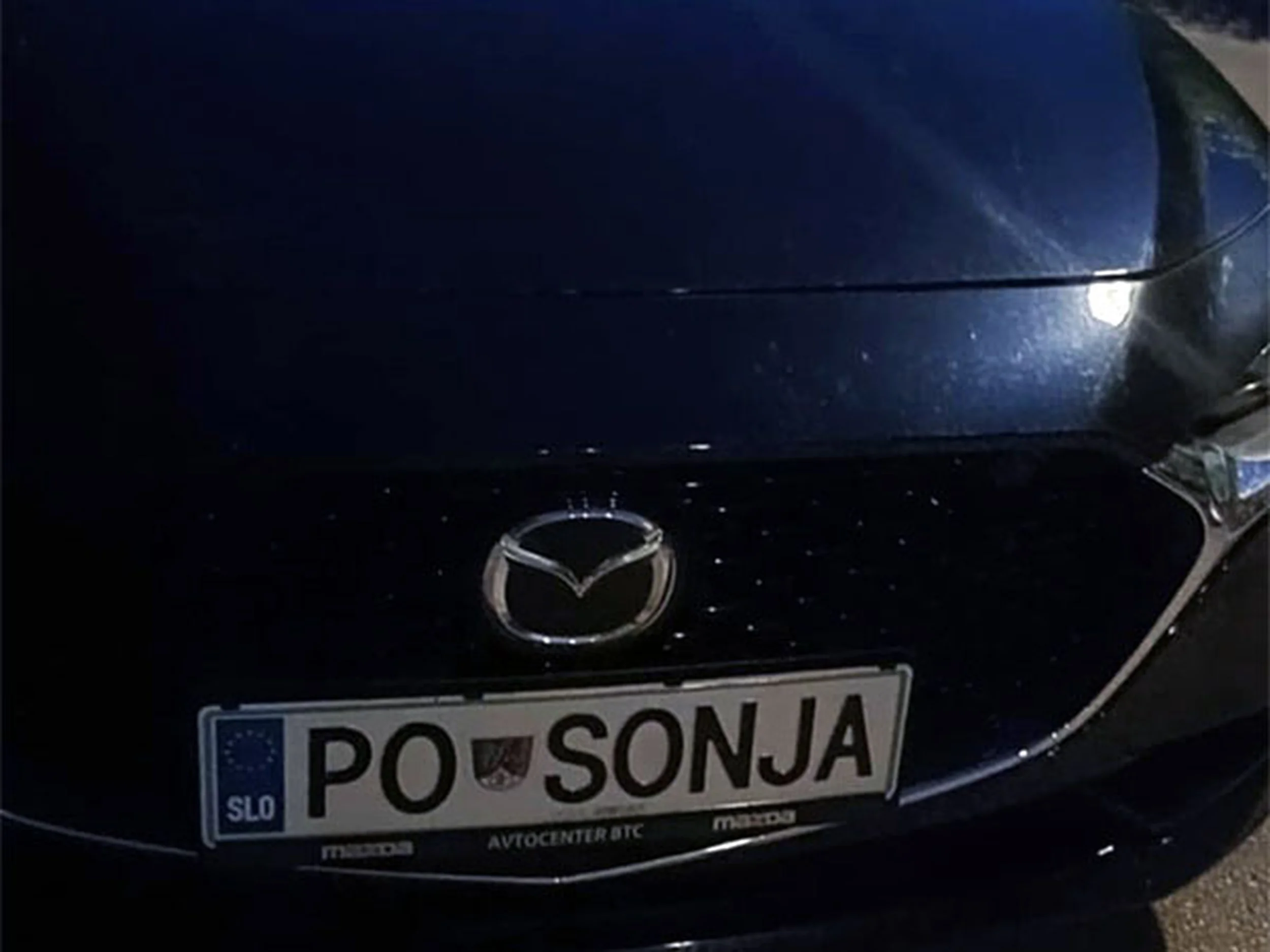 Fajny numer, blacha PO SONJA