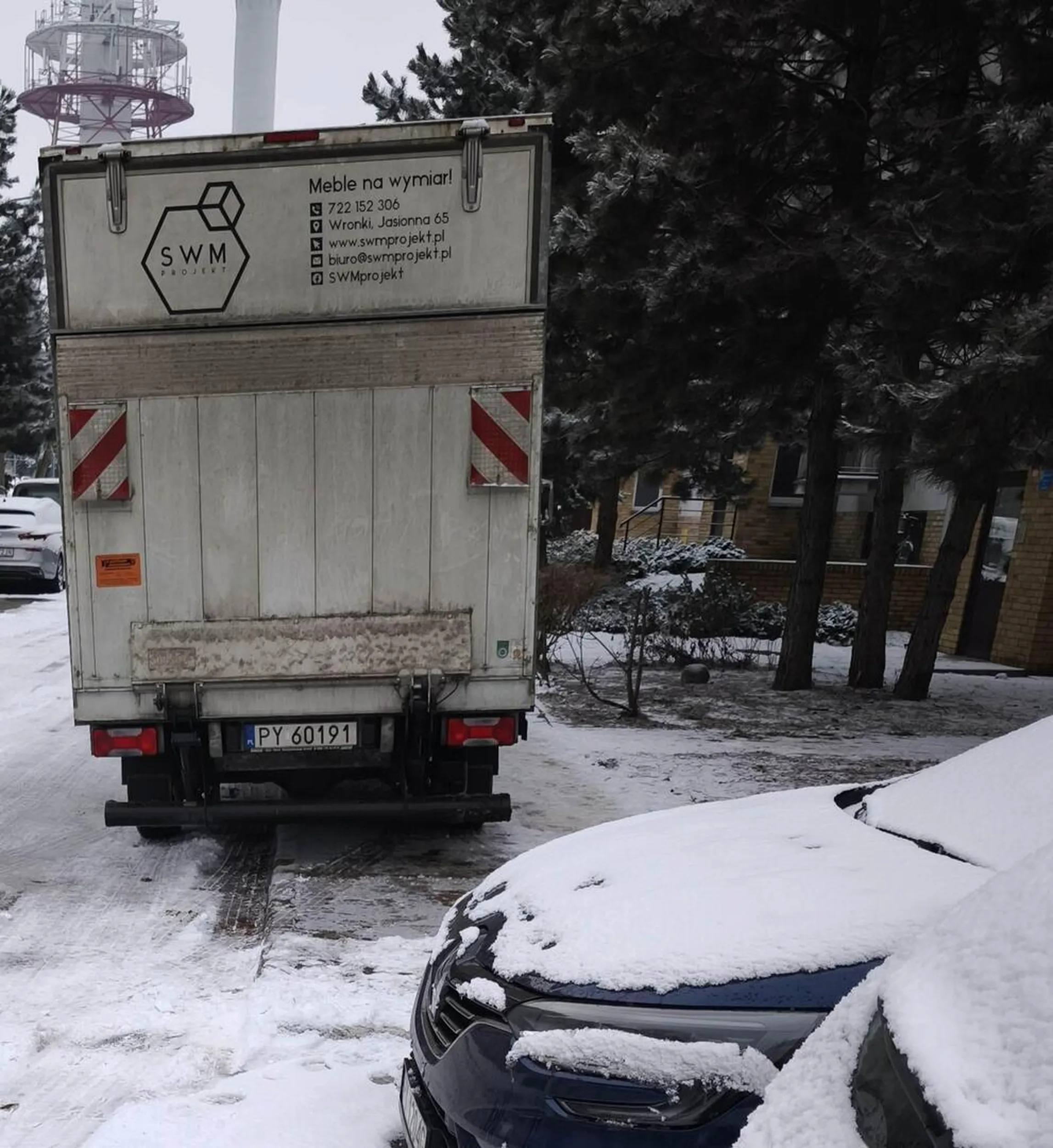 Fajnie blokujesz chodnik