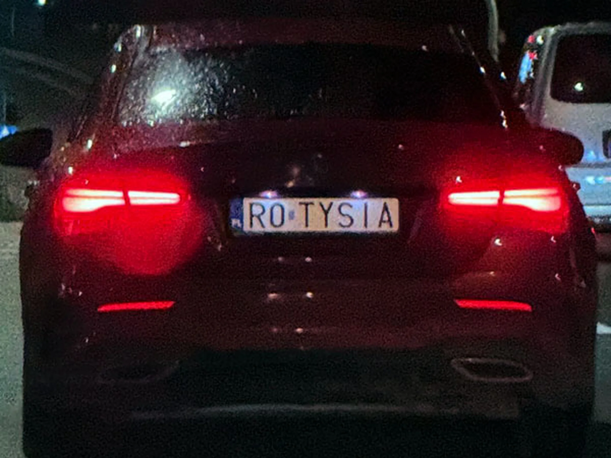 Fajny numer, blacha R0 TYSIA