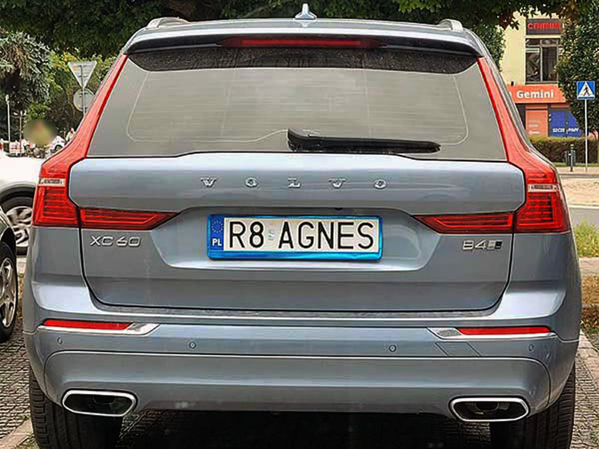 Fajny numer, blacha R8 AGNES