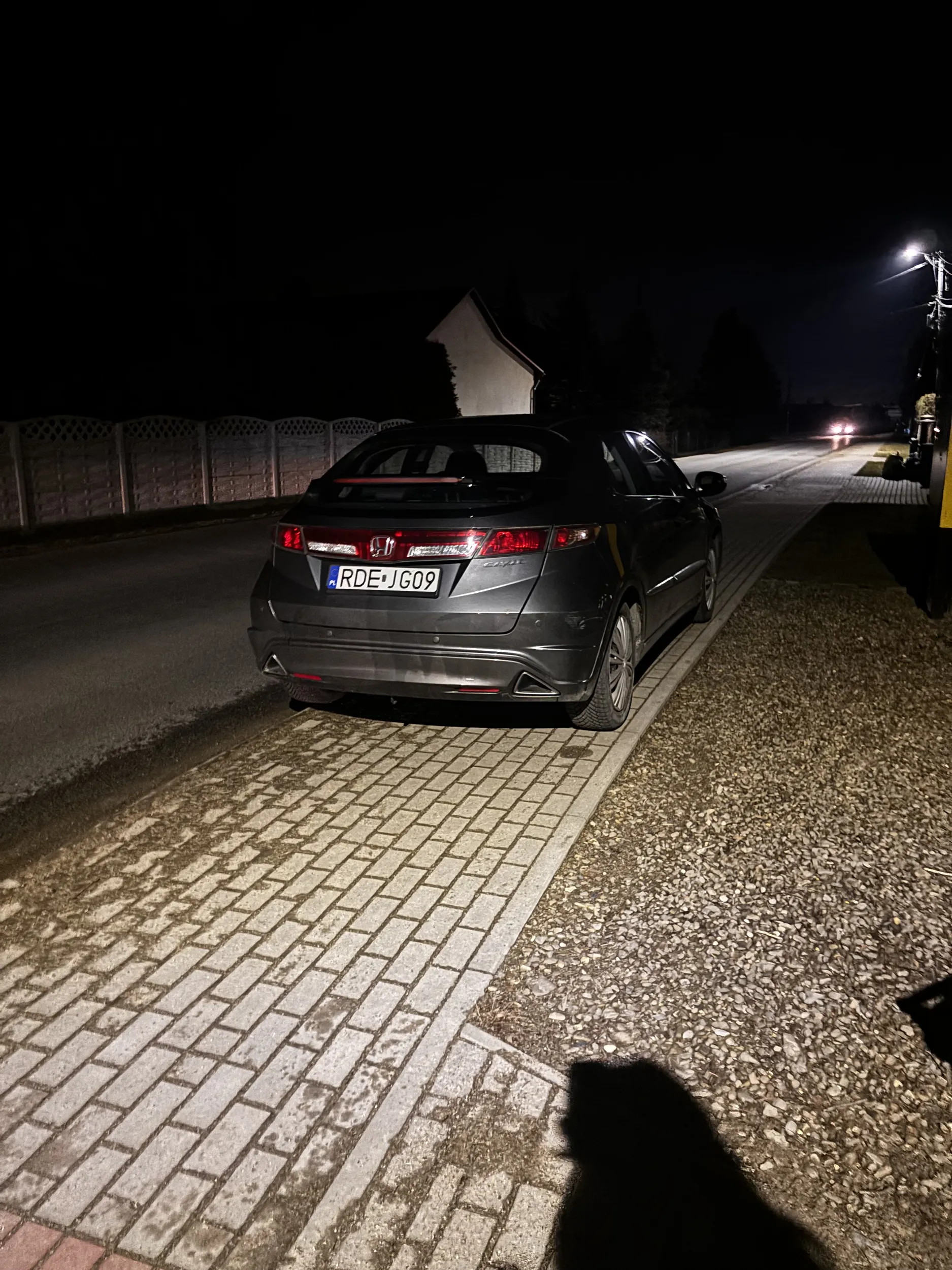 honda civic to jak pieszy