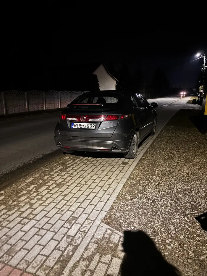 honda civic to jak pieszy