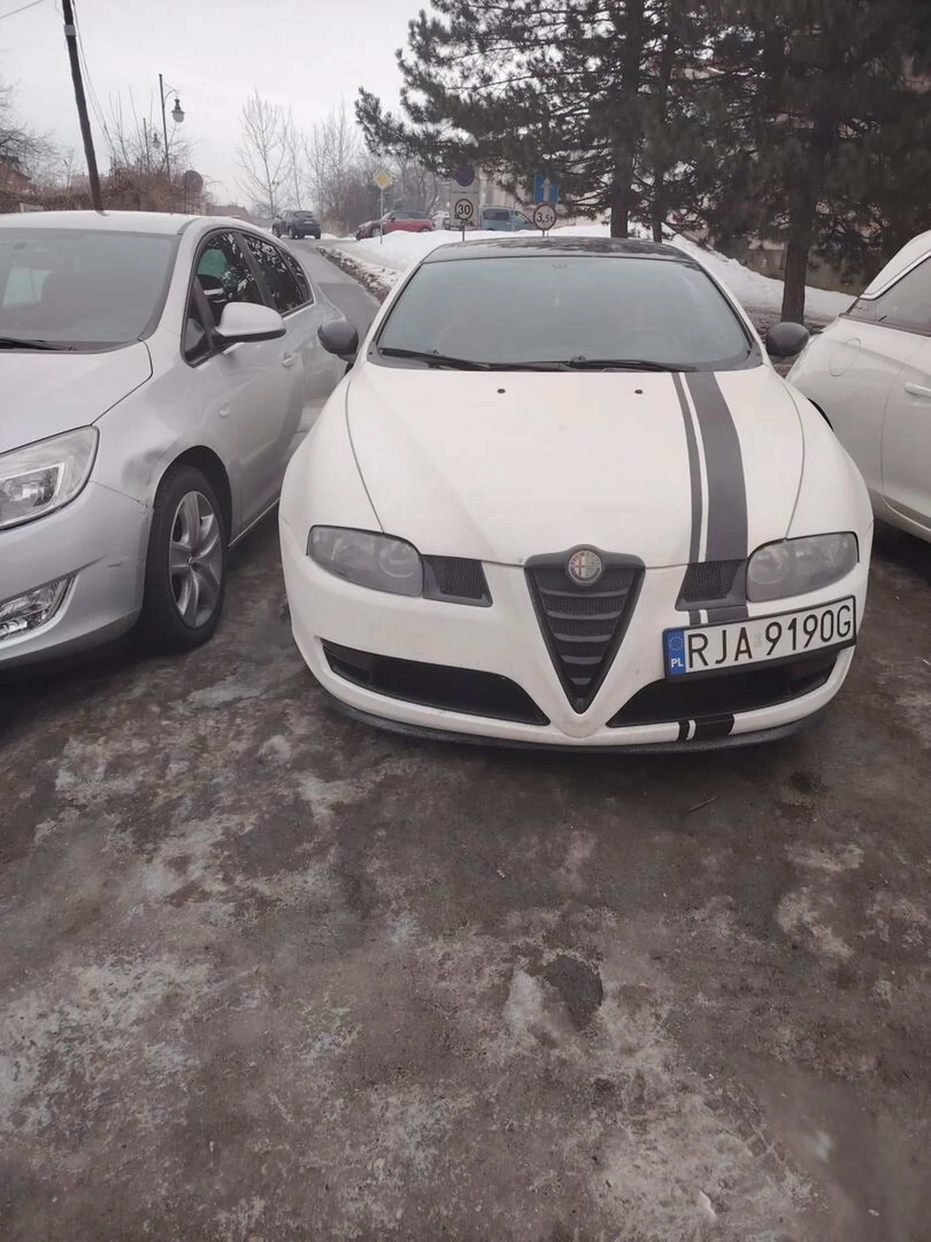 gratuluję używania mózgu podczas parkowania