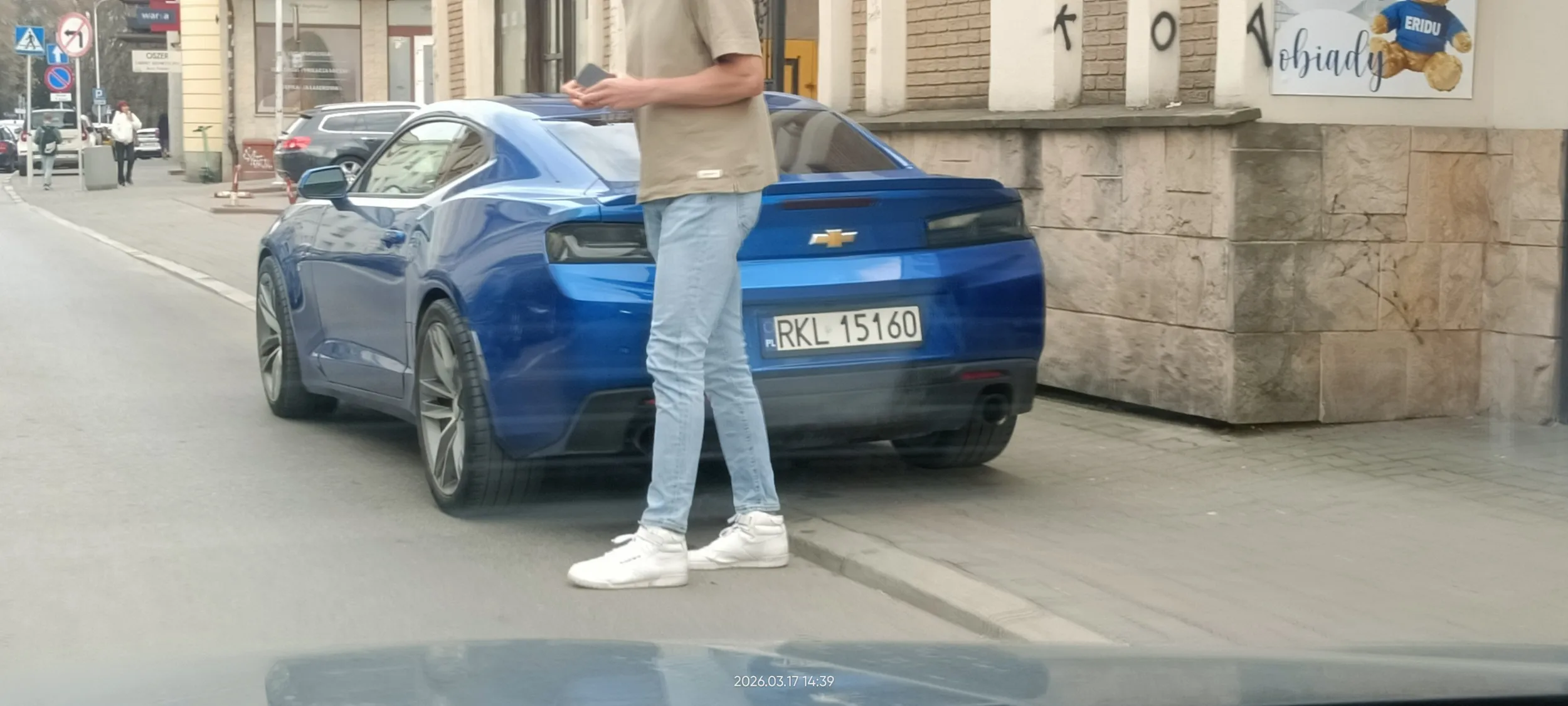 Święta krowa chodnikowa.