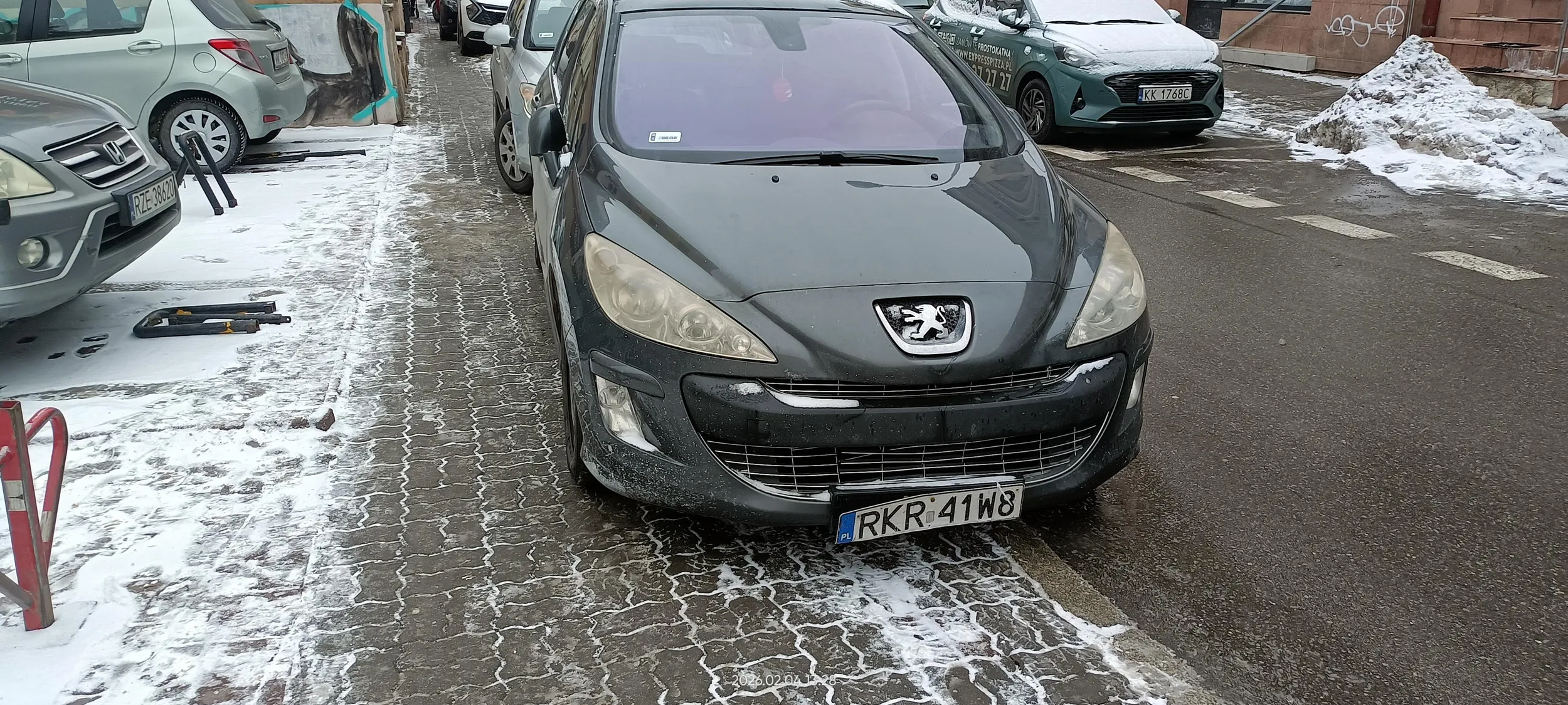 Święta krowa chodnikowa