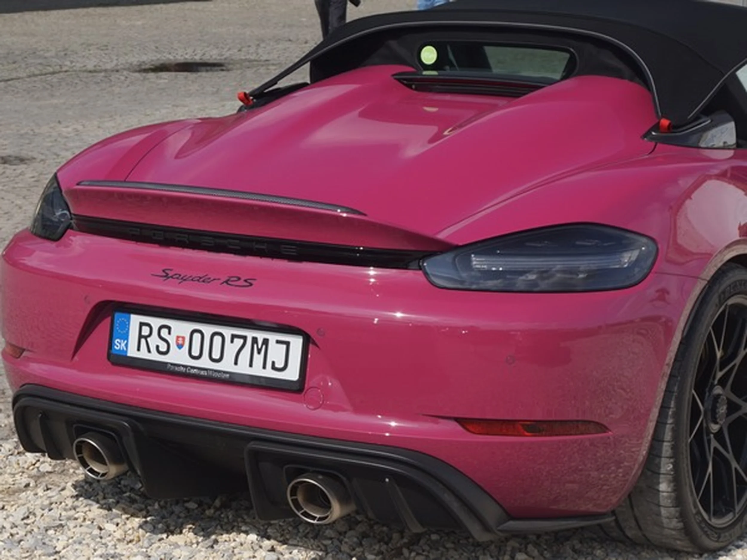 Fajny numer, blacha RS OO7MJ