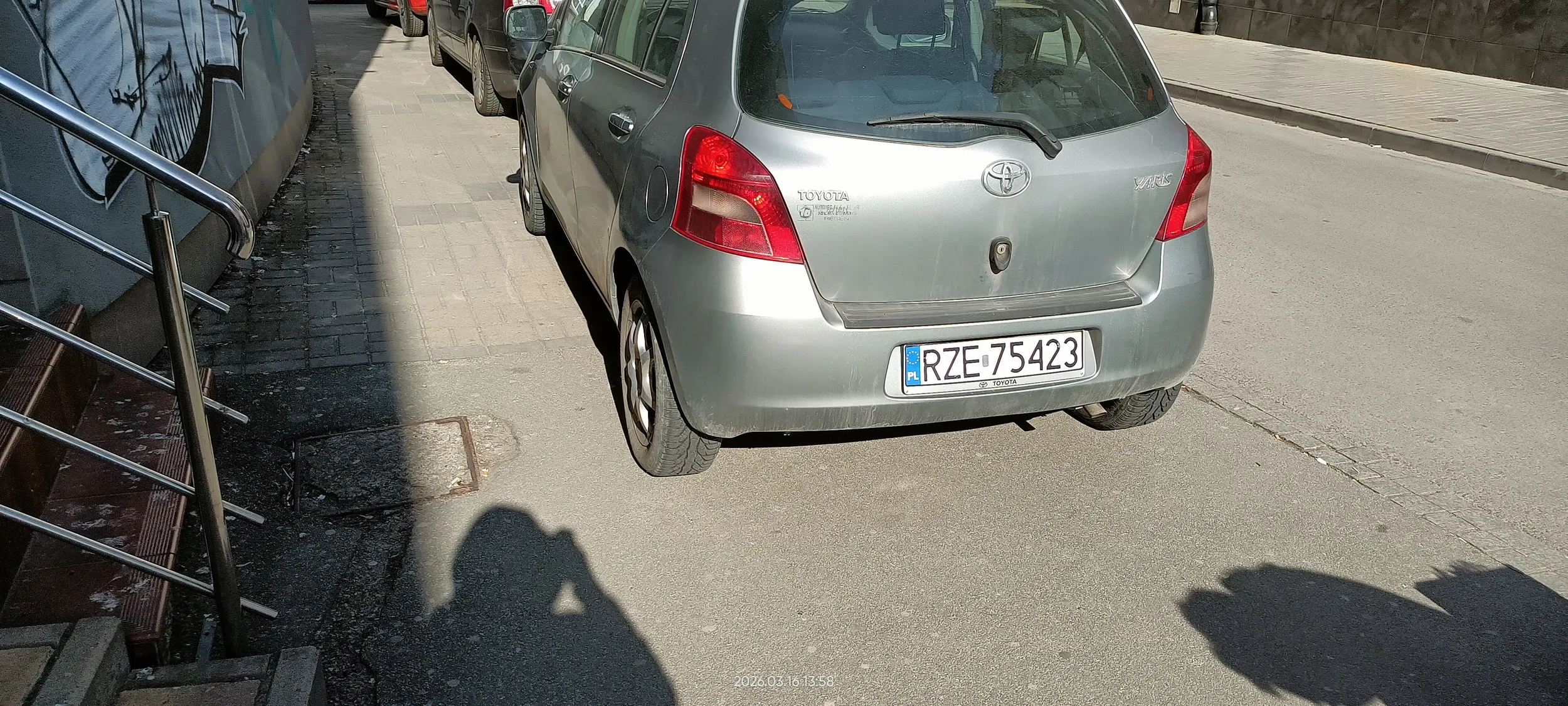 Święta krowa chodnikowa