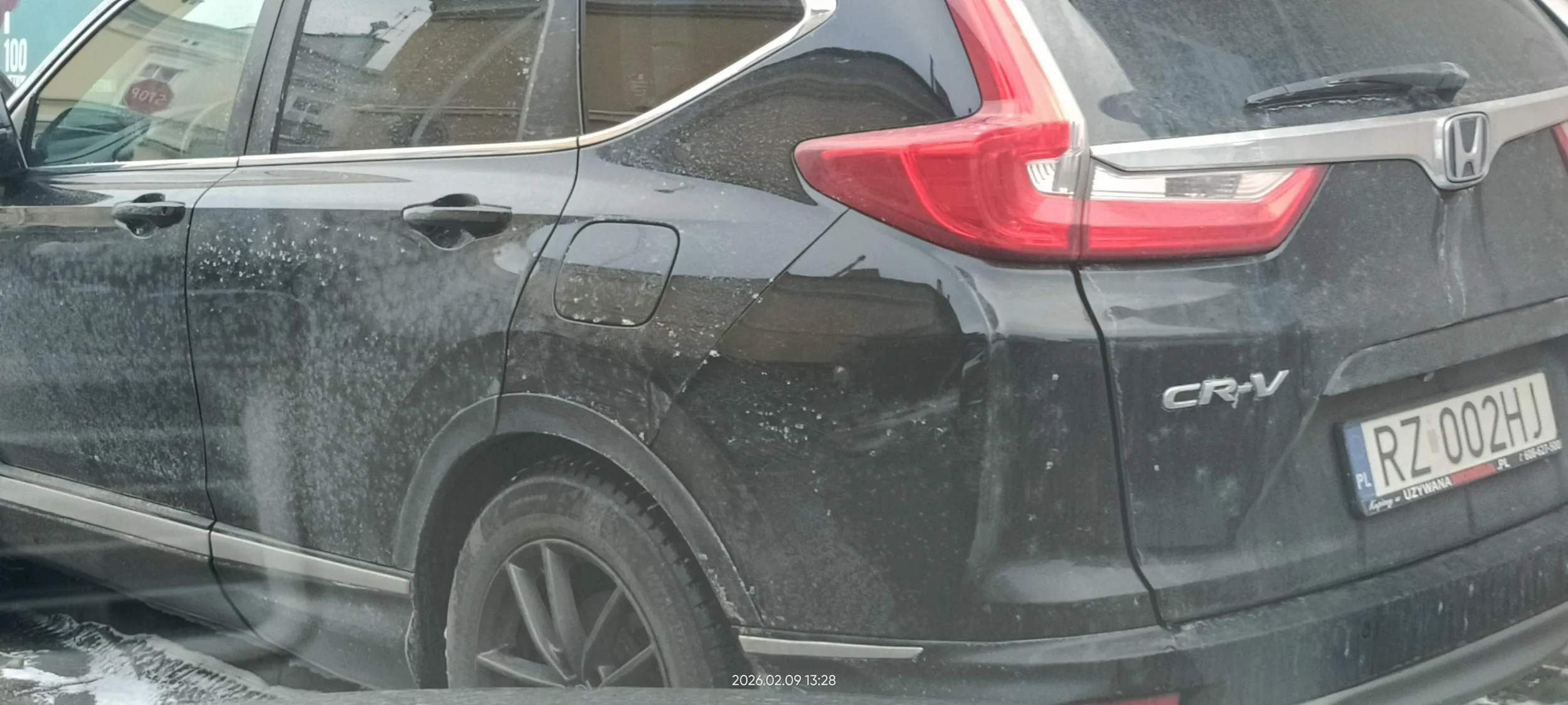 Święta krowa ? chodnikowa.