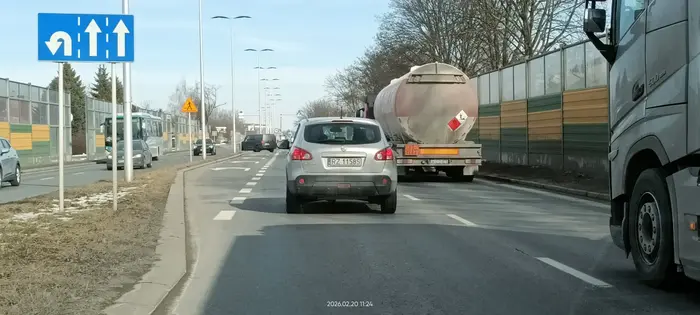 Zamulacz lewego pasa