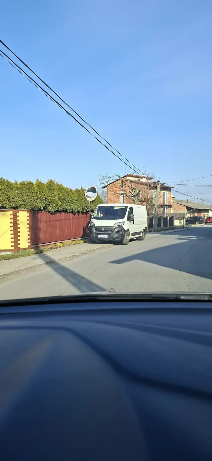 "Strażak" na chodniku