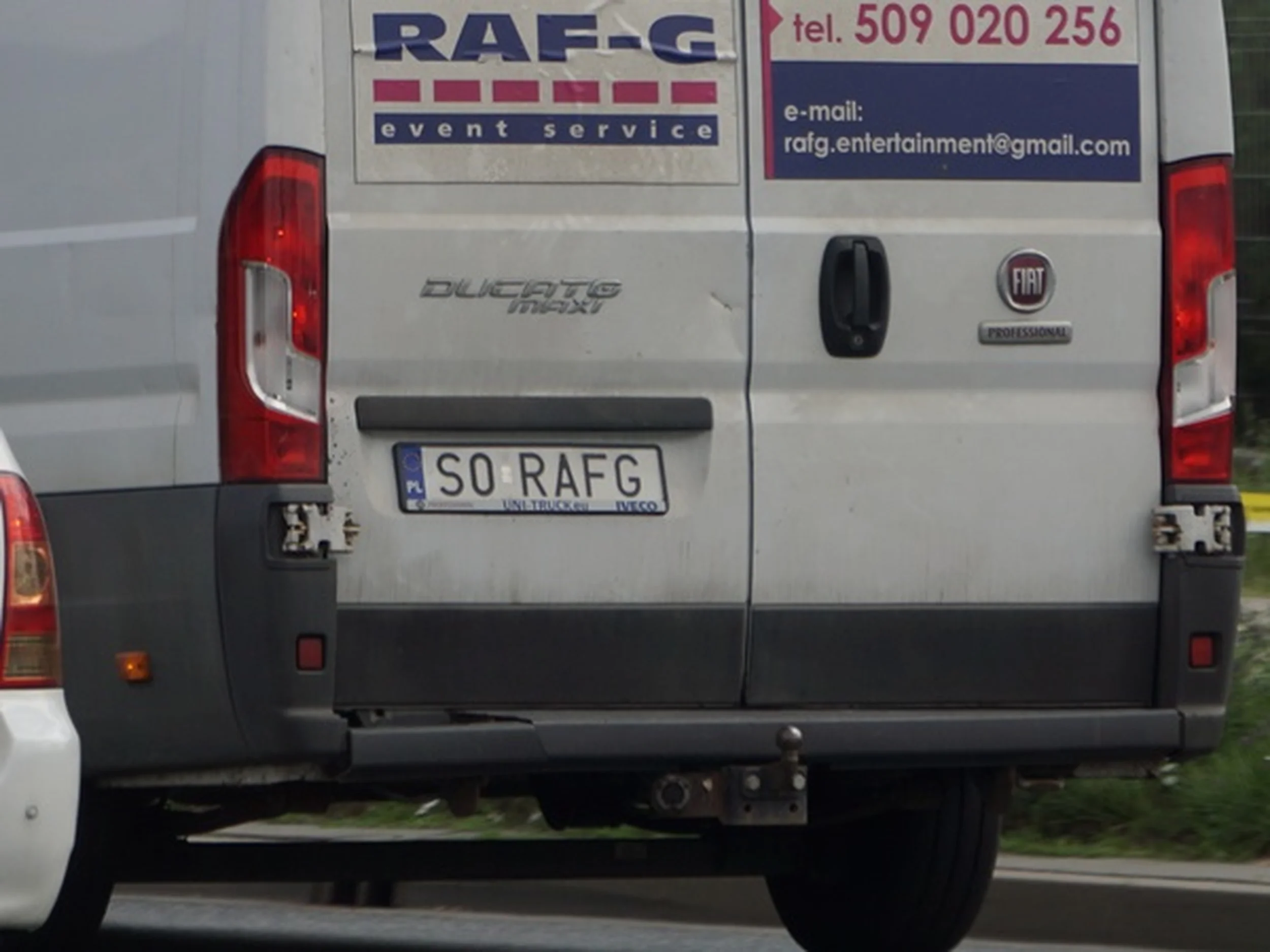 Fajny numer, blacha S0 RAFG