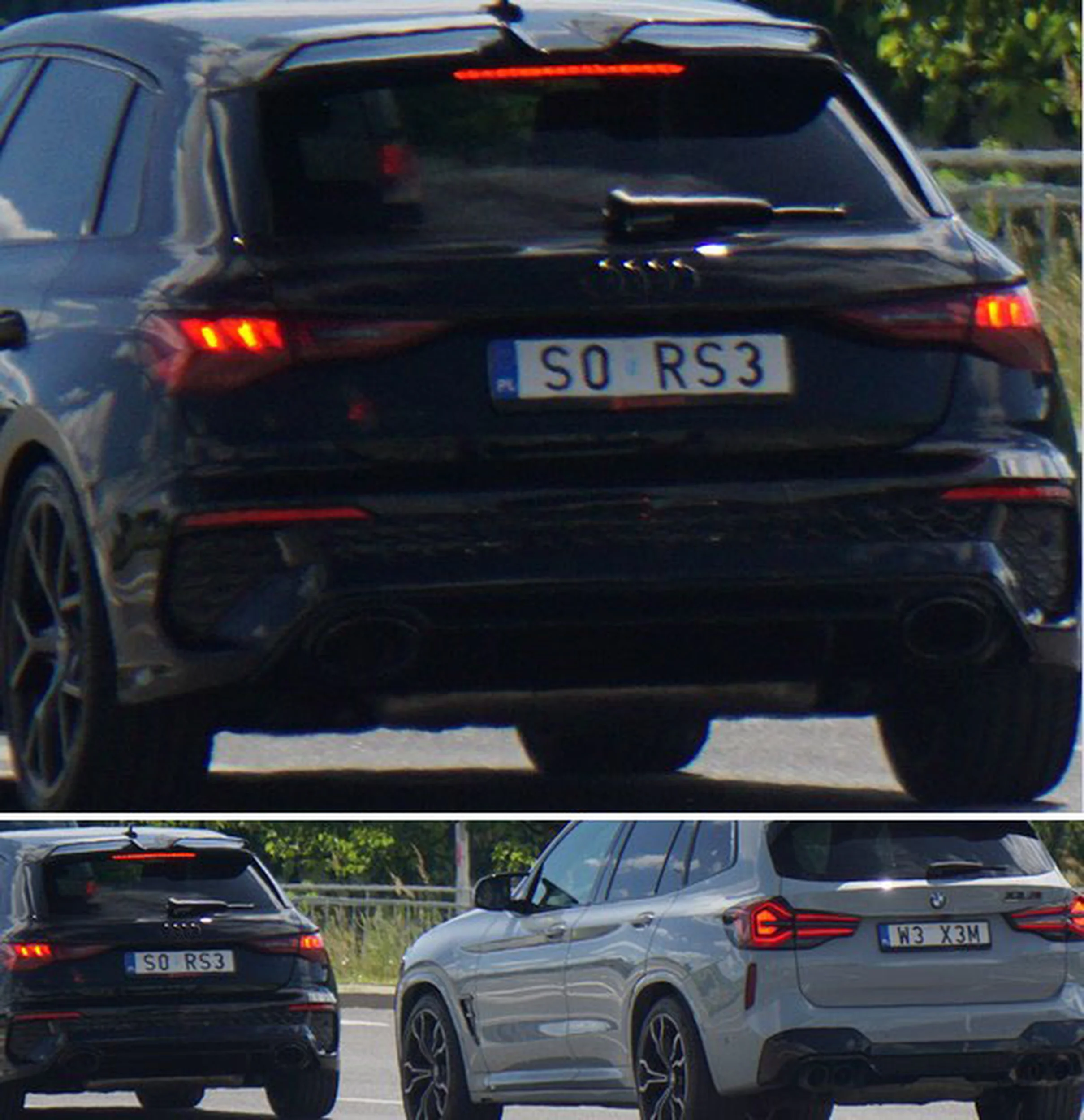 Fajny numer, blacha S0 RS3