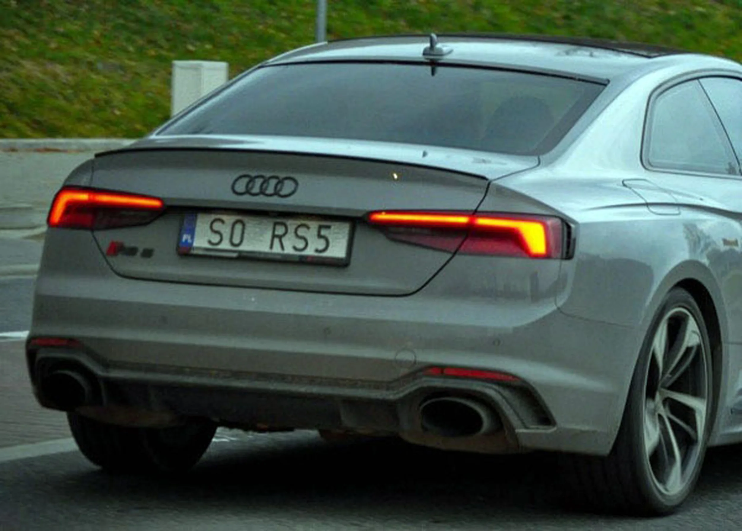 Fajny numer, blacha S0 RS5