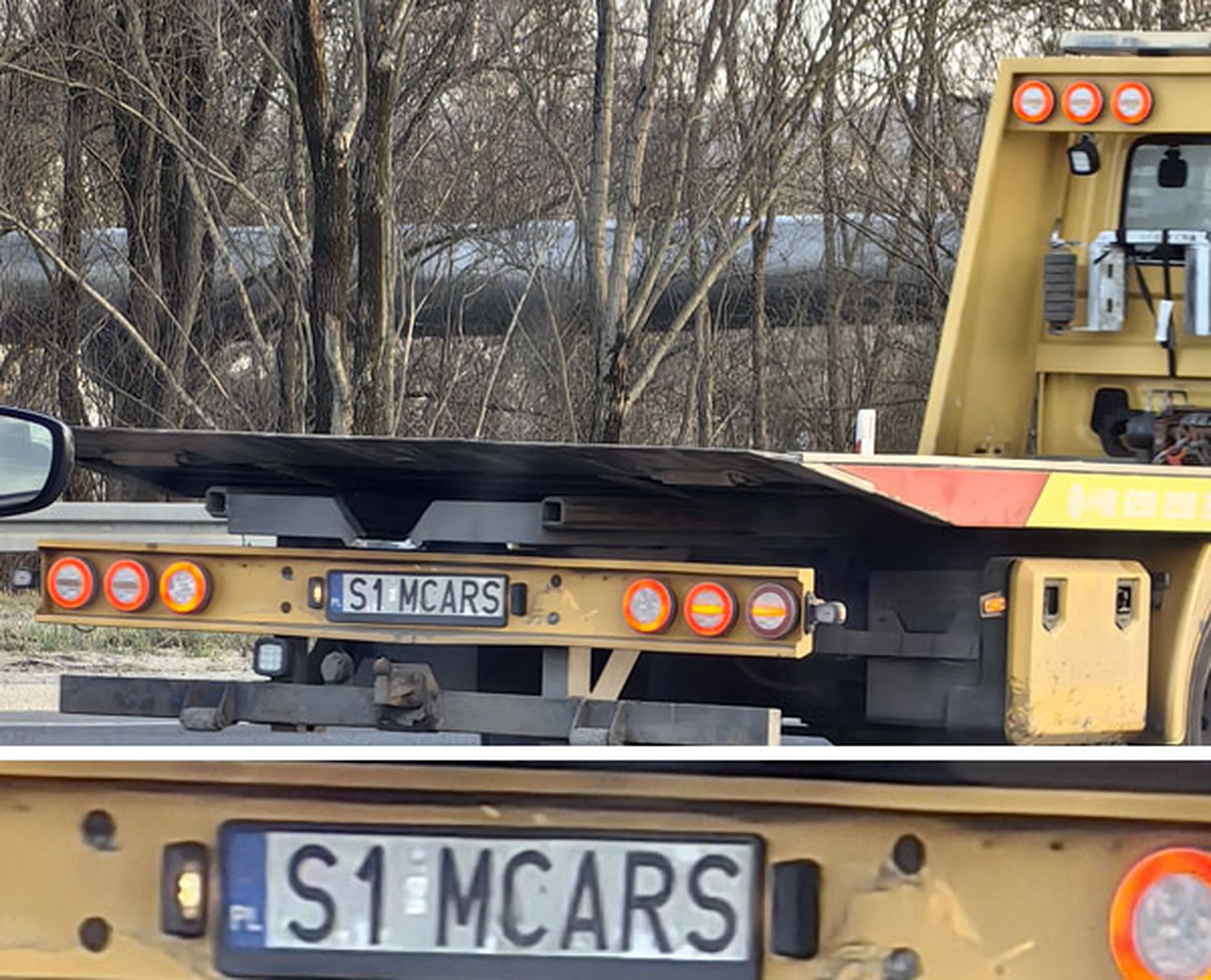 Fajny numer, blacha S1 MCARS