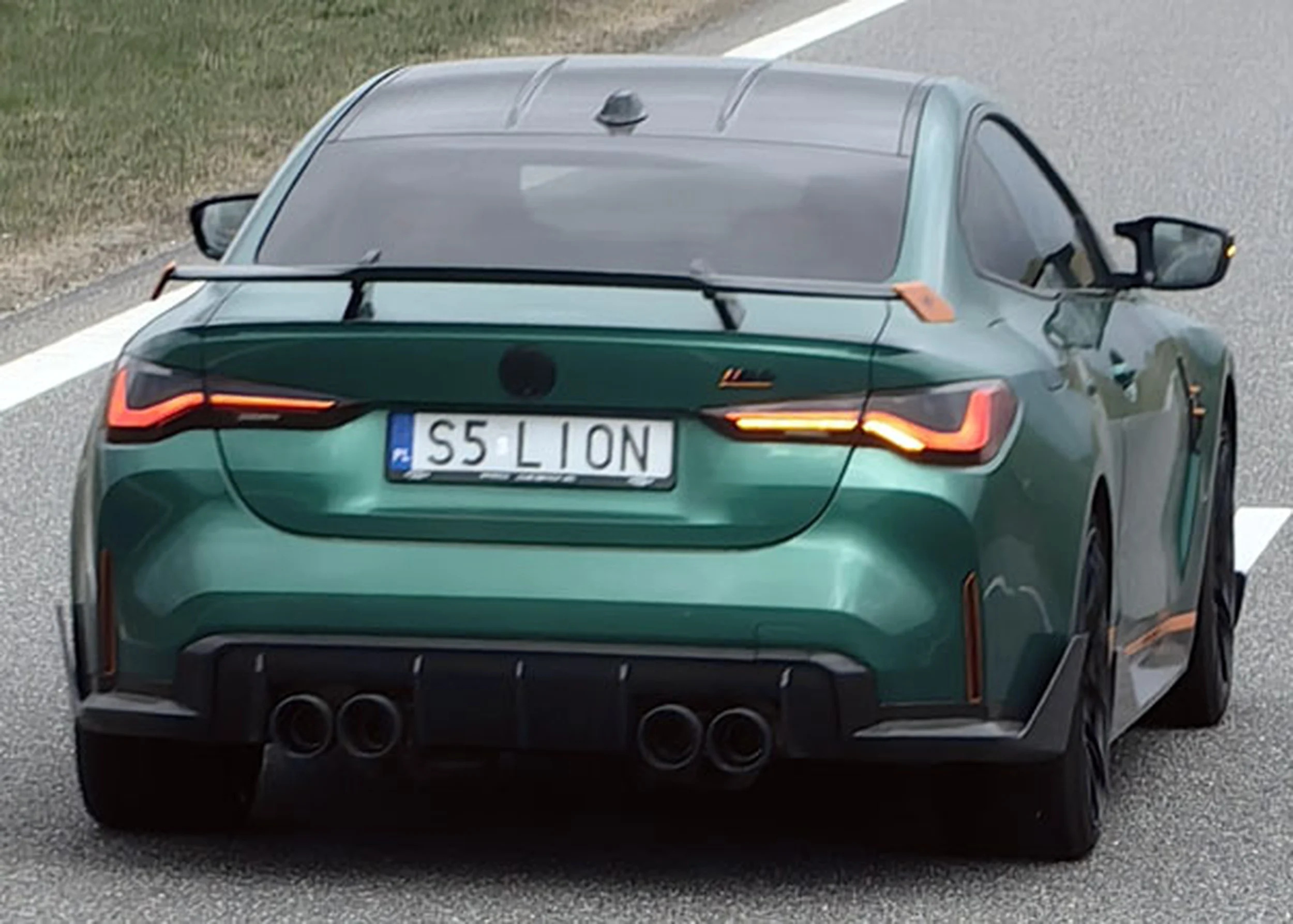 Fajny numer, blacha S5 LION