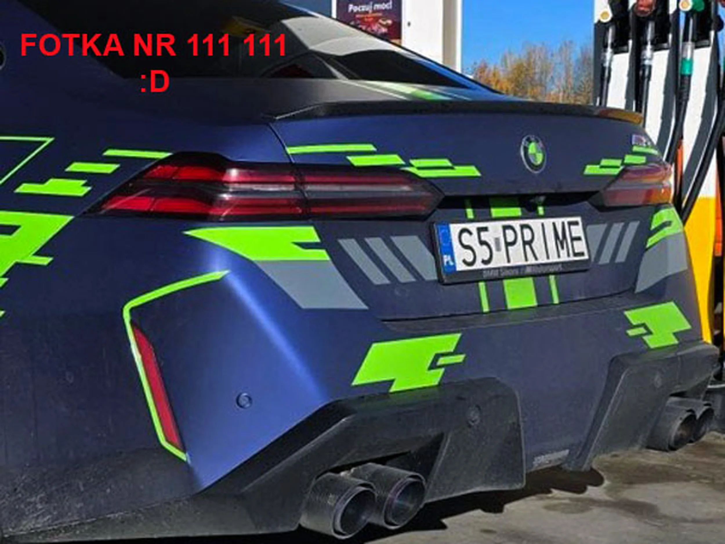 Fajny numer, blacha S5 PRIME