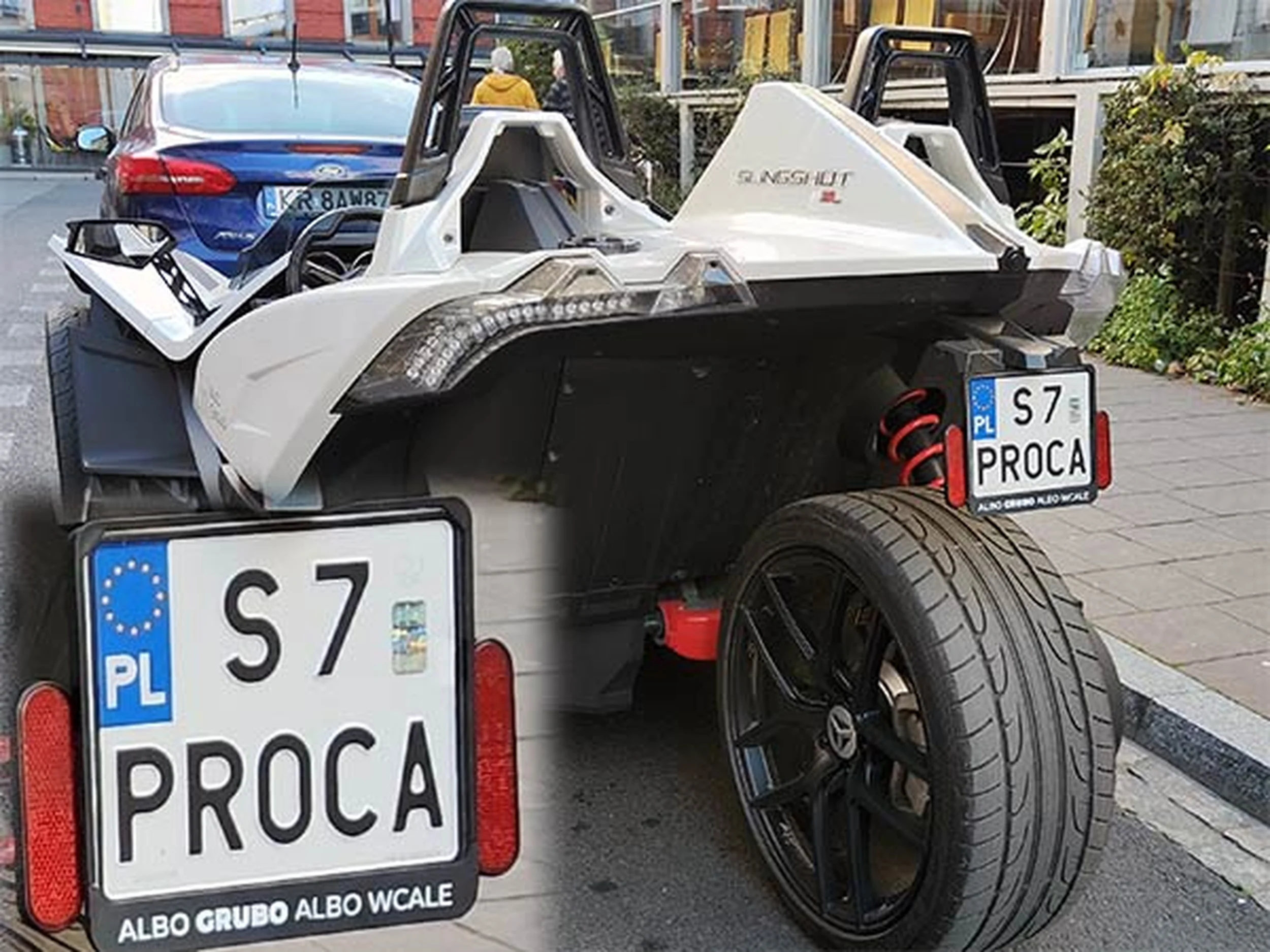 Fajny numer, blacha S7 PROCA