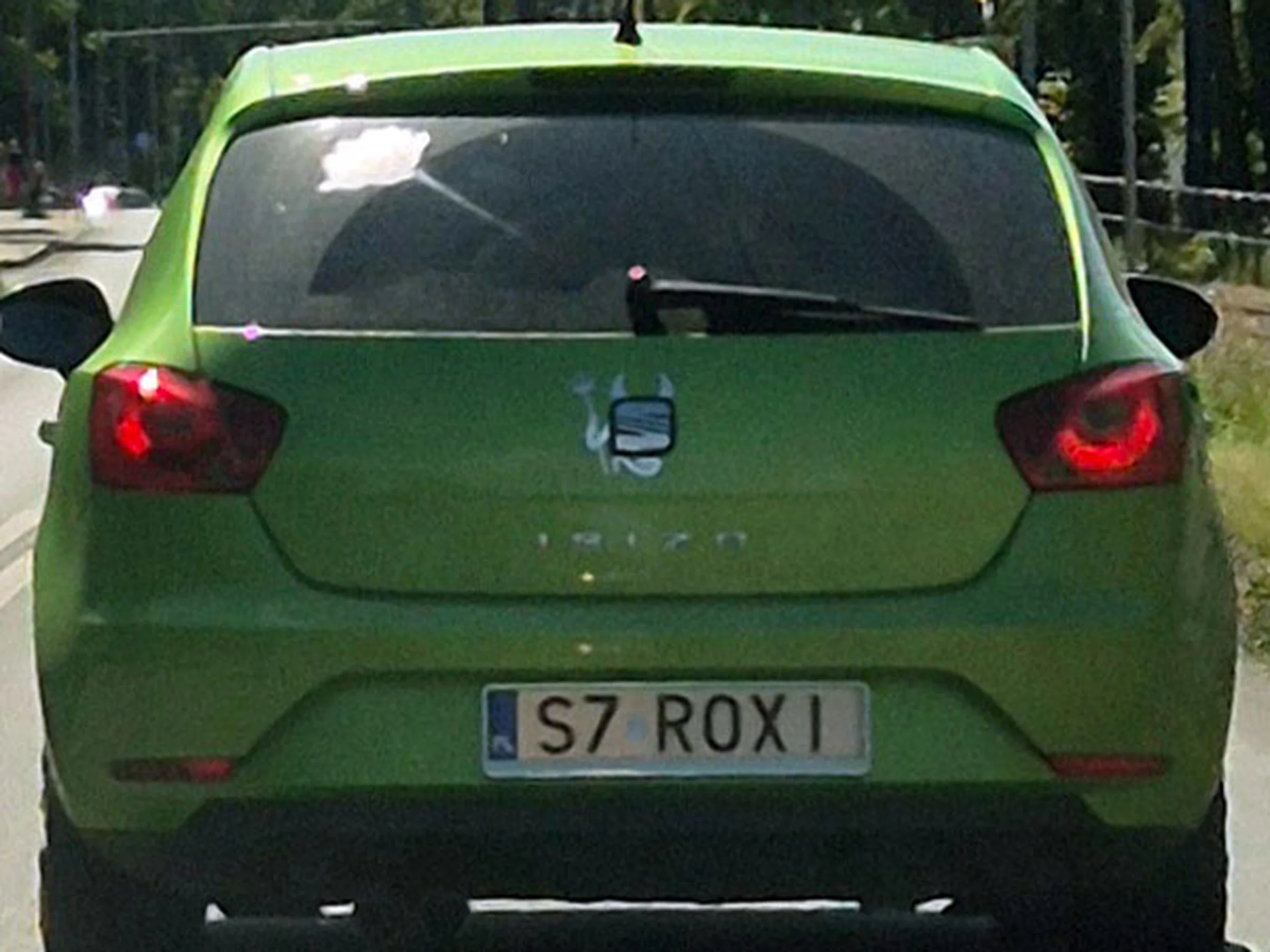 Fajny numer, blacha S7 ROXI