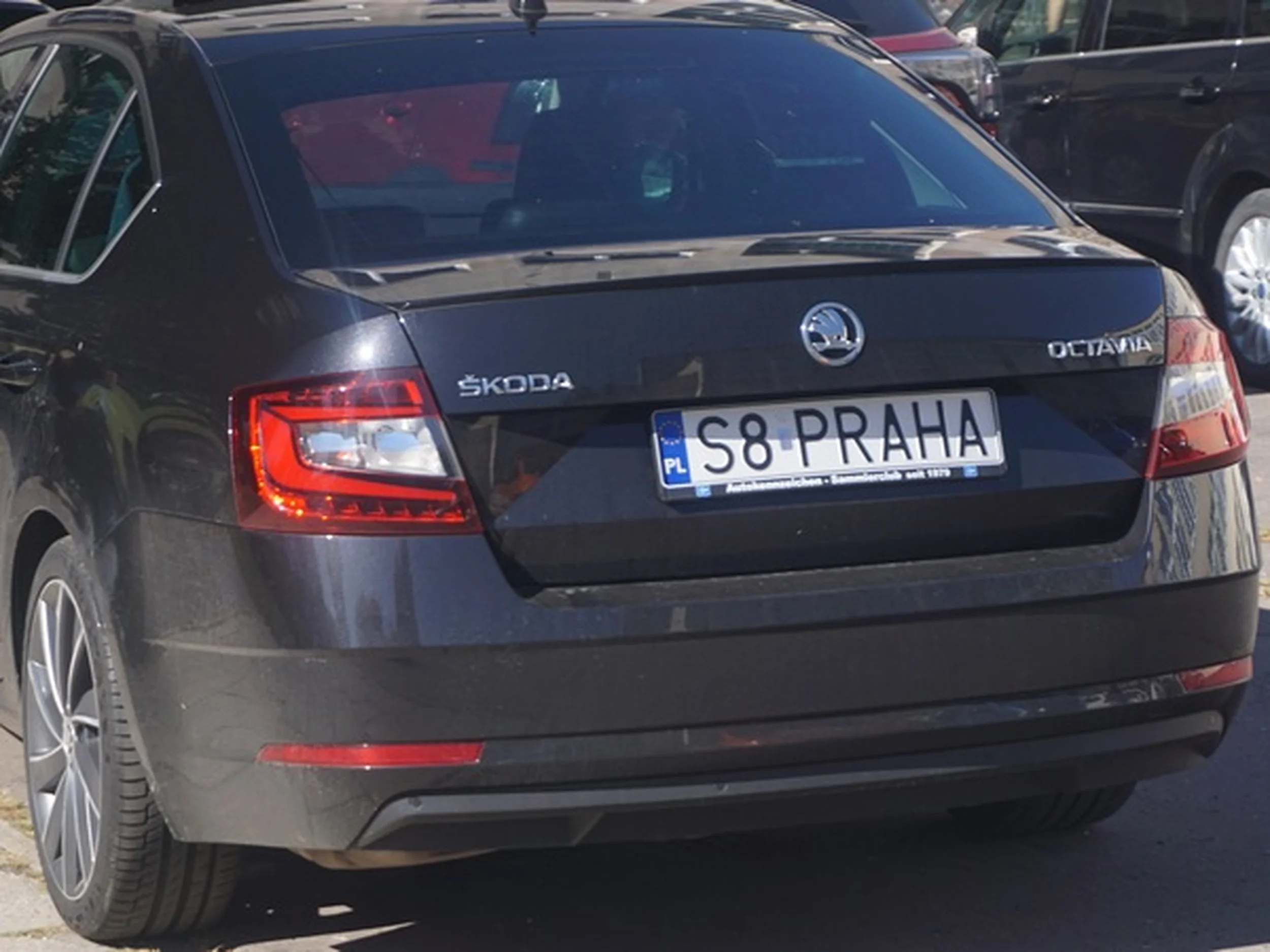 Fajny numer, blacha S8 PRAHA