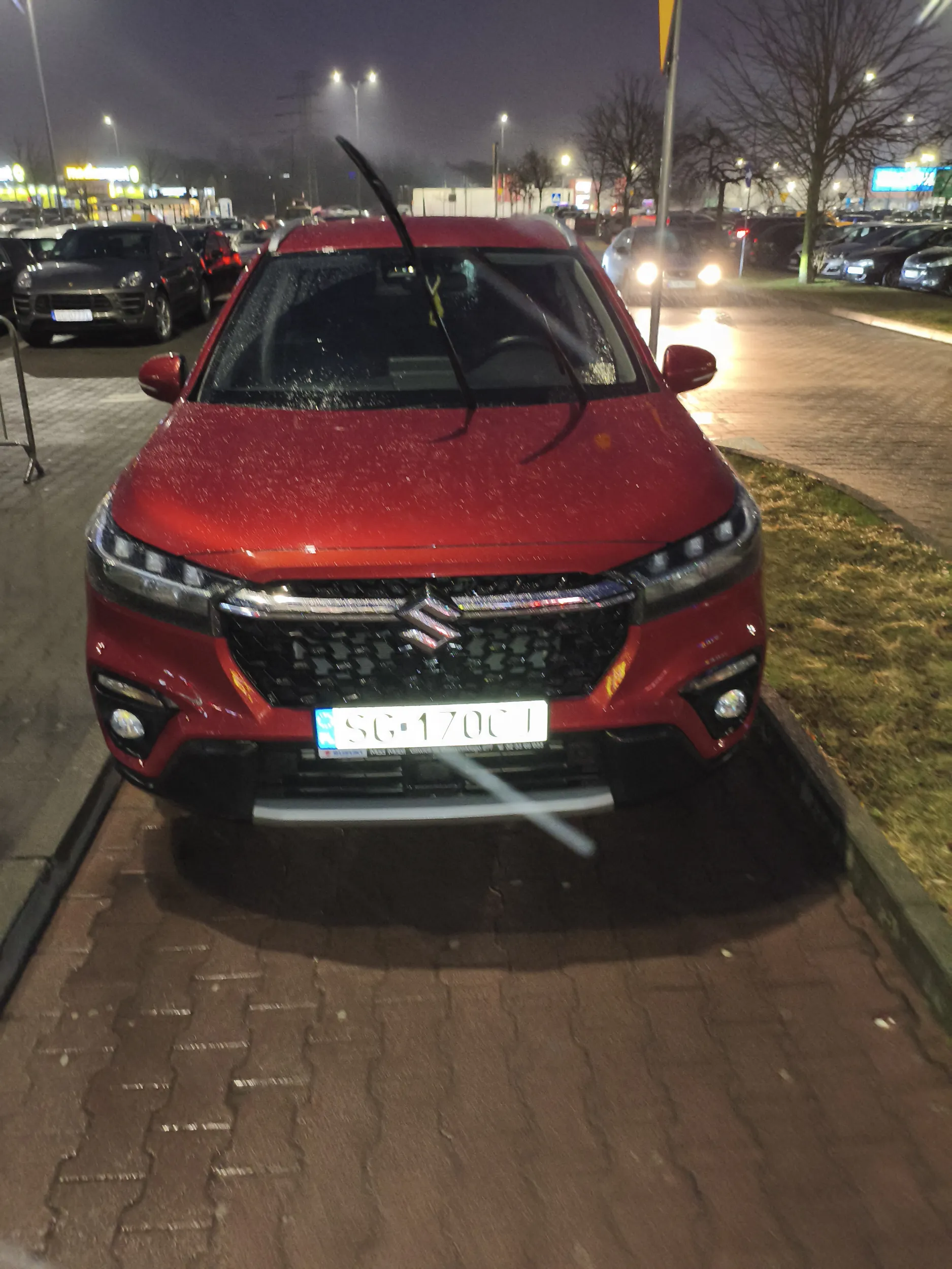 Gliwice, c.h. arena parkowanie na przejściu. Serio?