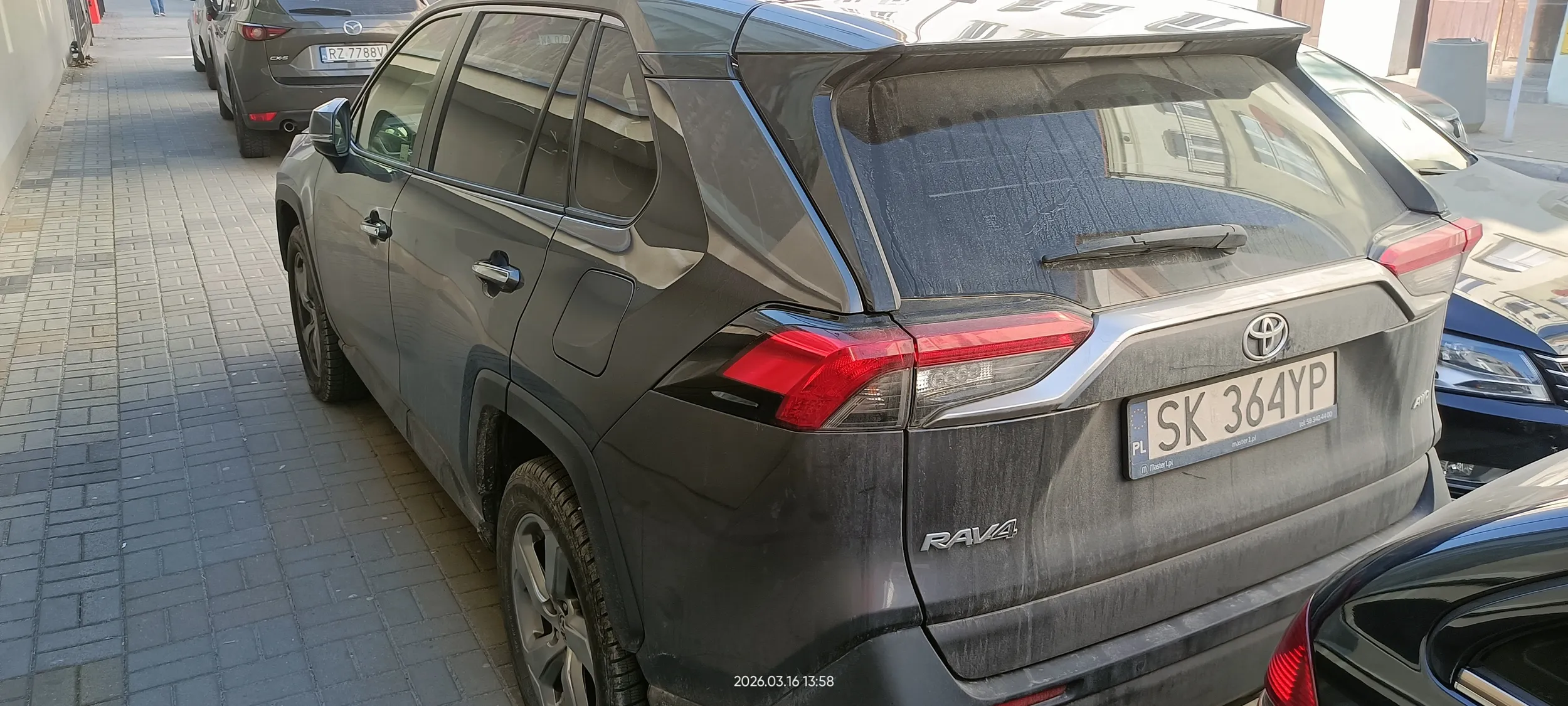 Święta krowa chodnikowa.