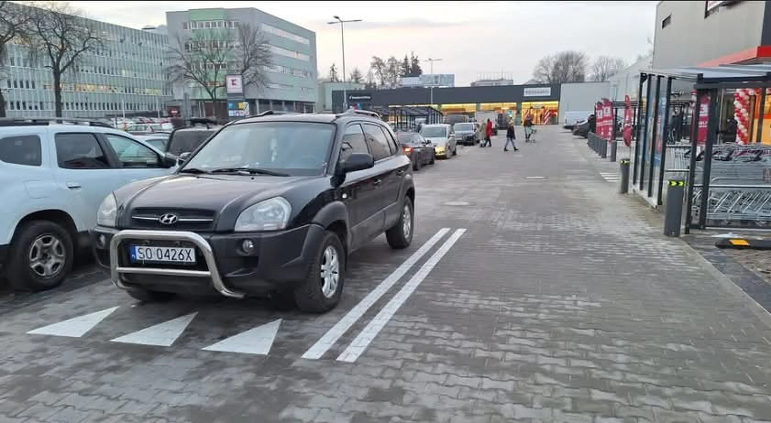 Takie tam miejsce parkingowe...