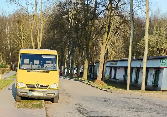 zostawienie szrota na trawie