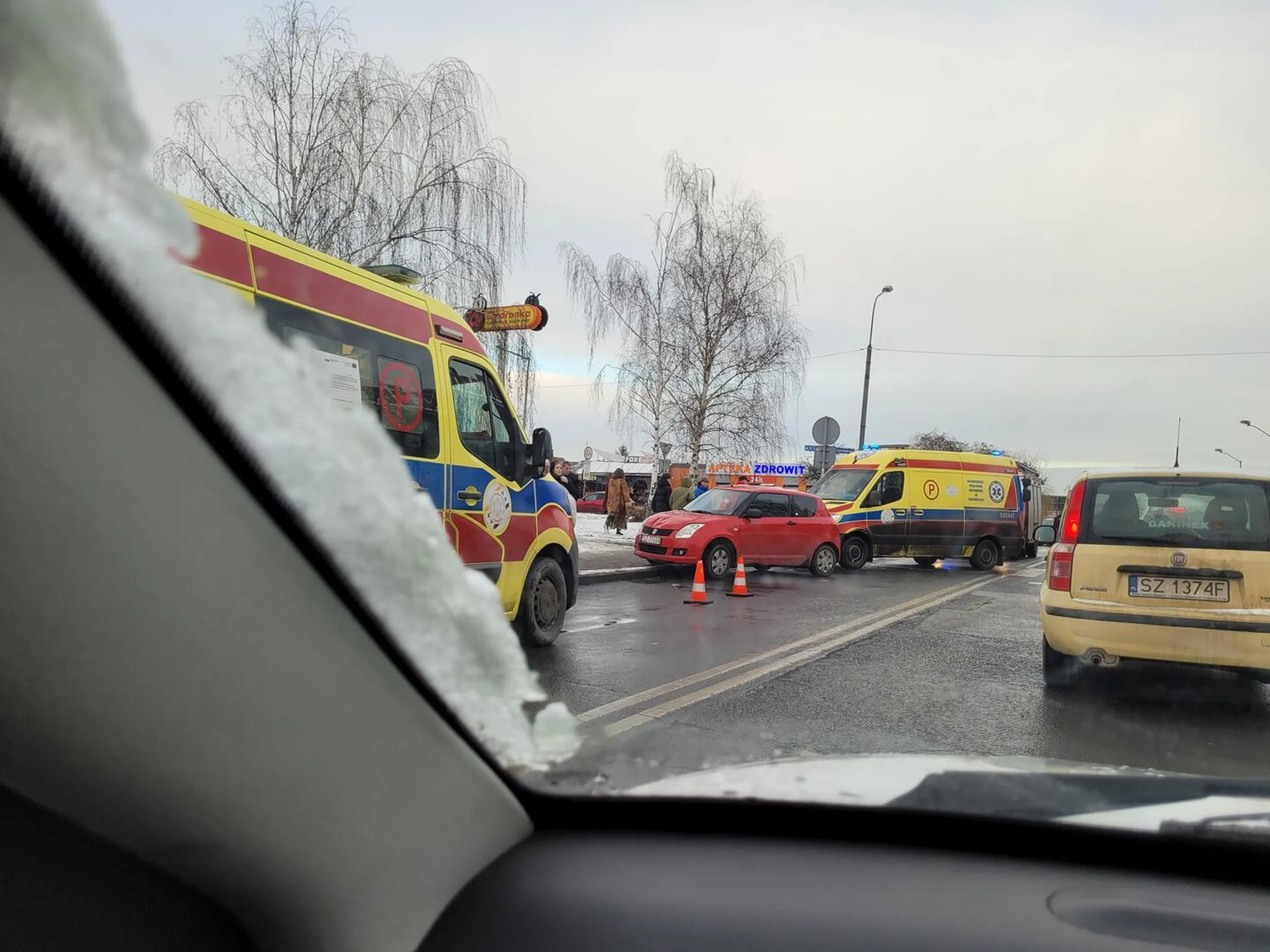 Jebnął babę na pasach