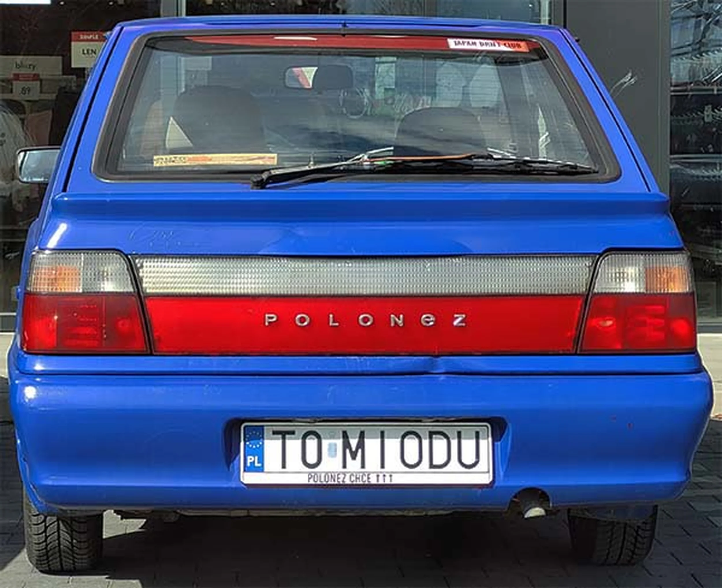 Fajny numer, blacha T0 MIODU