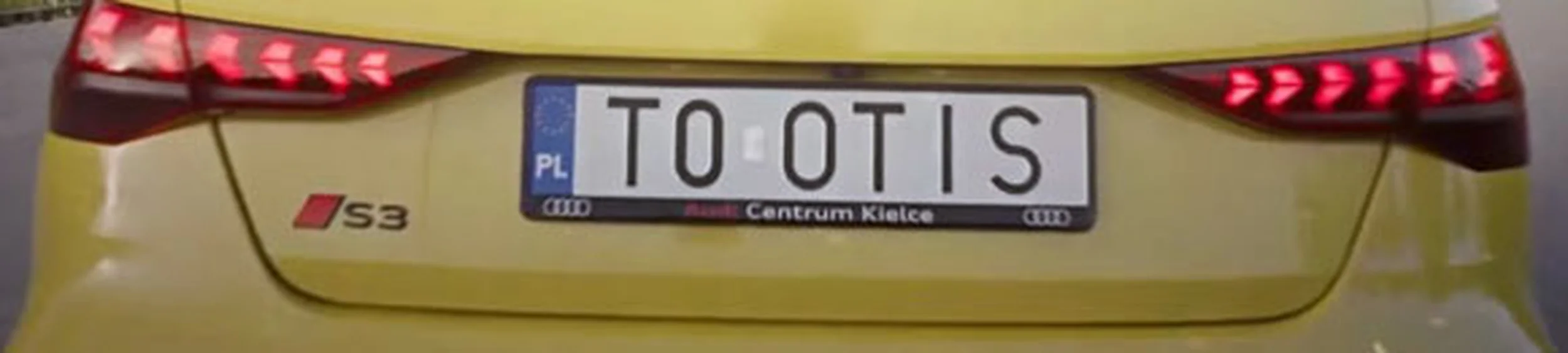 Fajny numer, blacha T0 OTIS