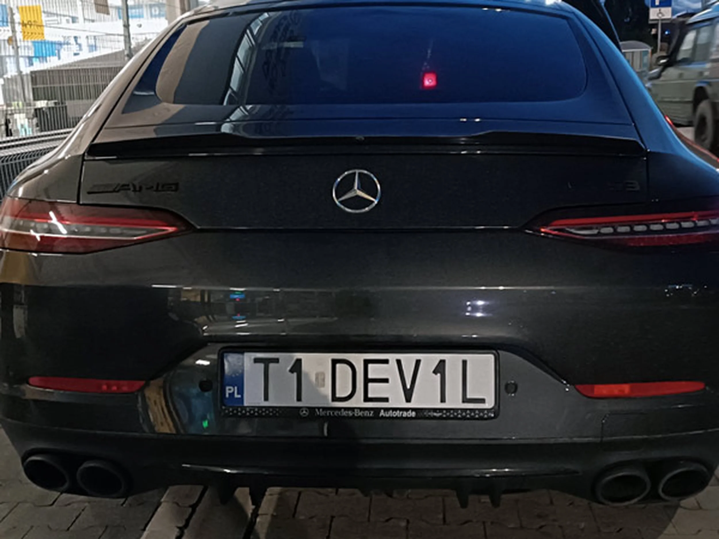 Fajny numer, blacha T1 DEV1L