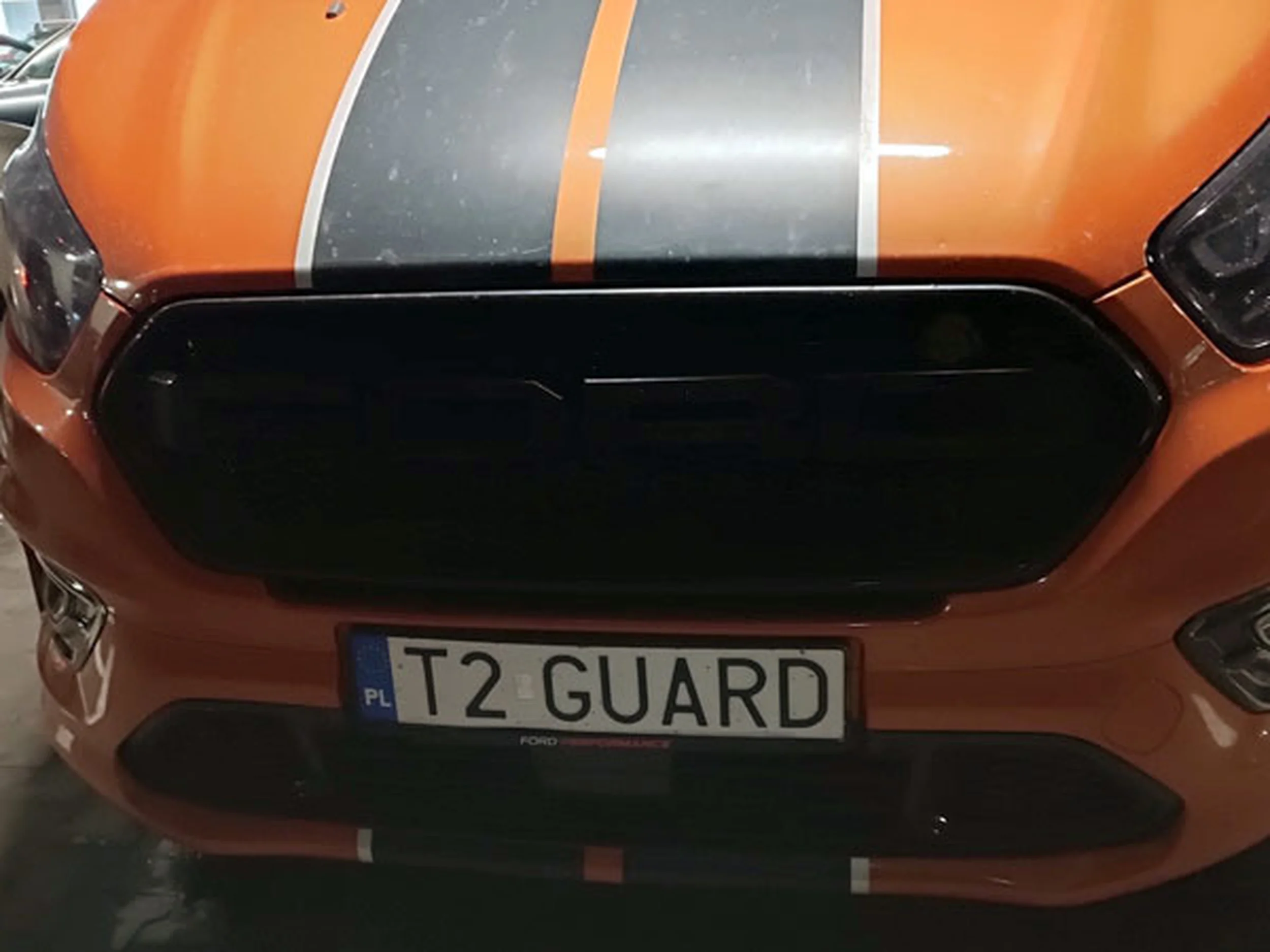 Fajny numer, blacha T2 GUARD