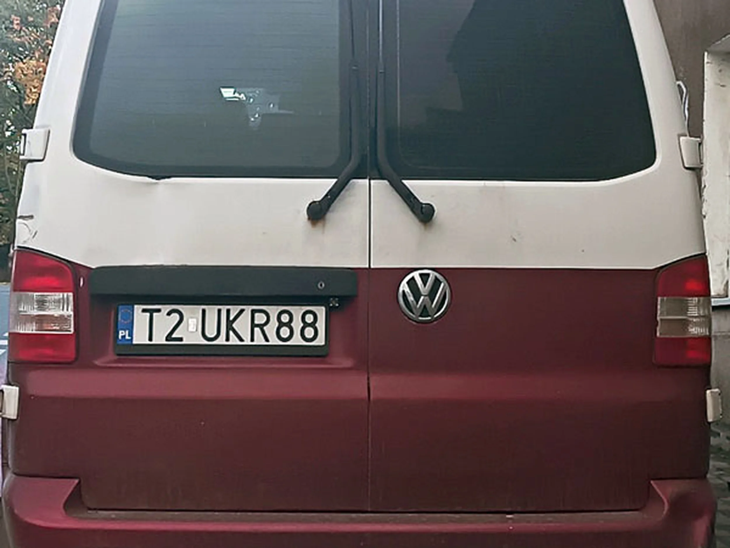 Fajny numer, blacha T2 UKR88