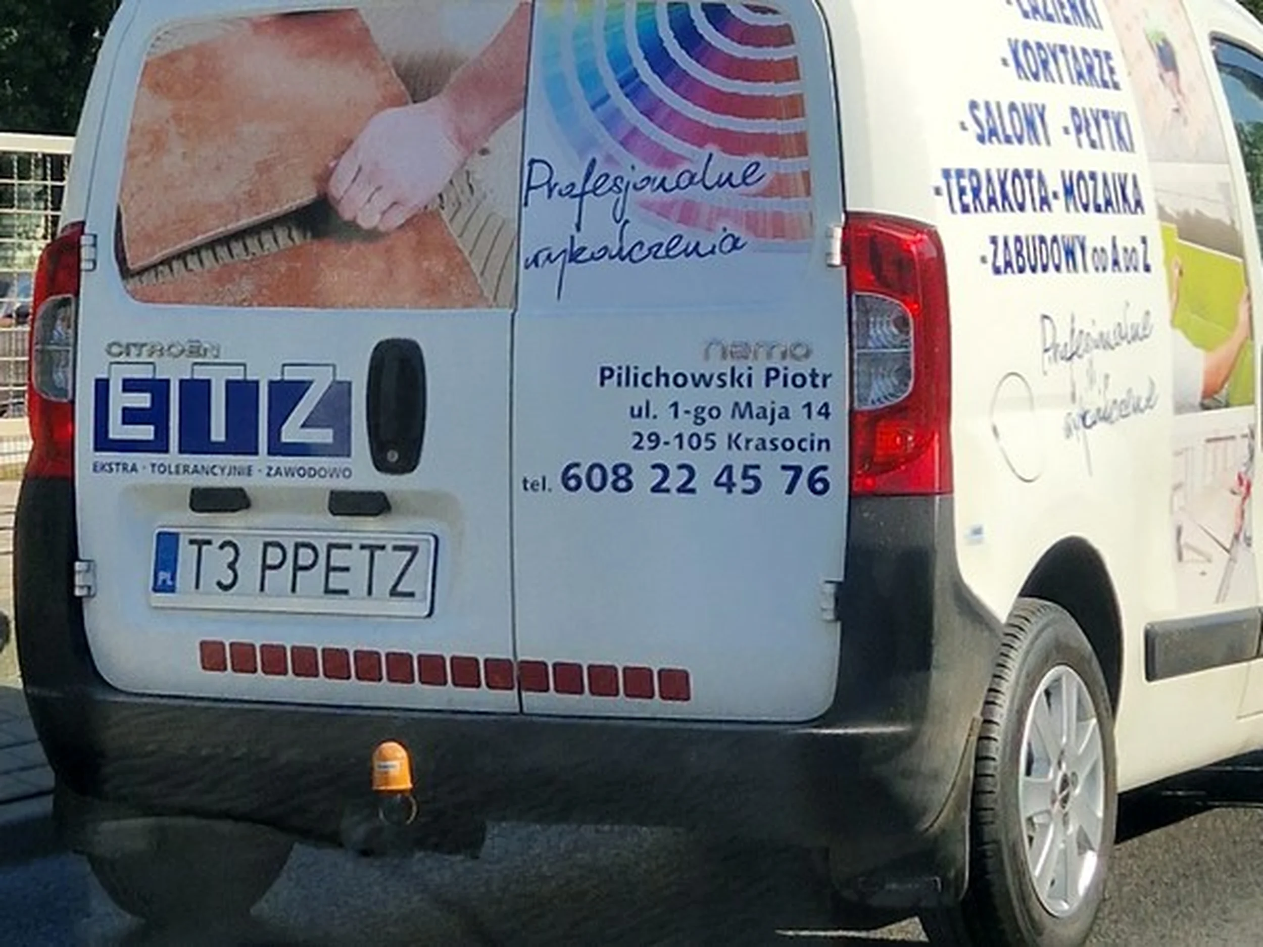 Fajny numer, blacha T3 PPETZ